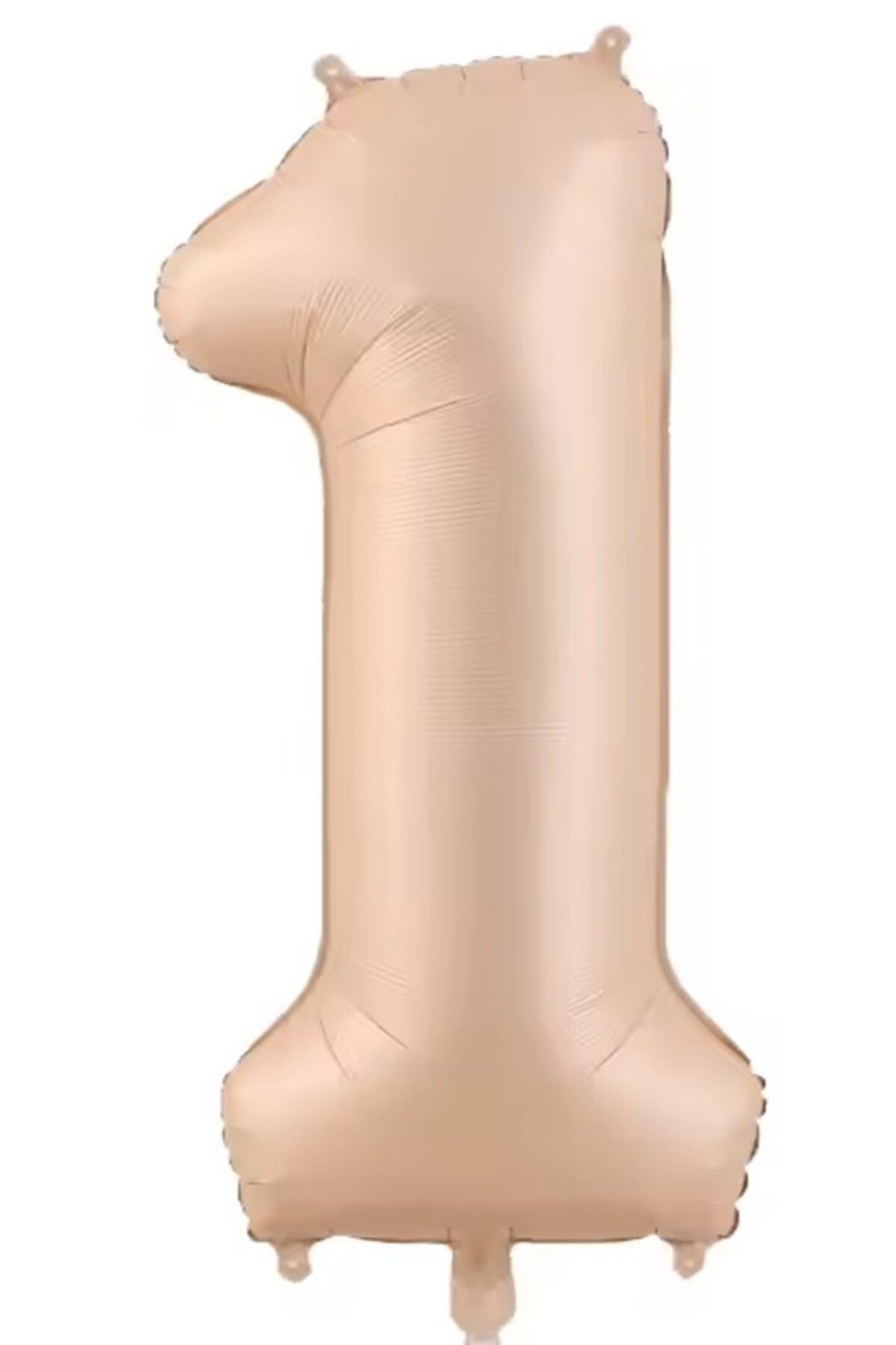 BeySüS-Powder Color Matte 1 Number Foil Balloon 100 cm 1