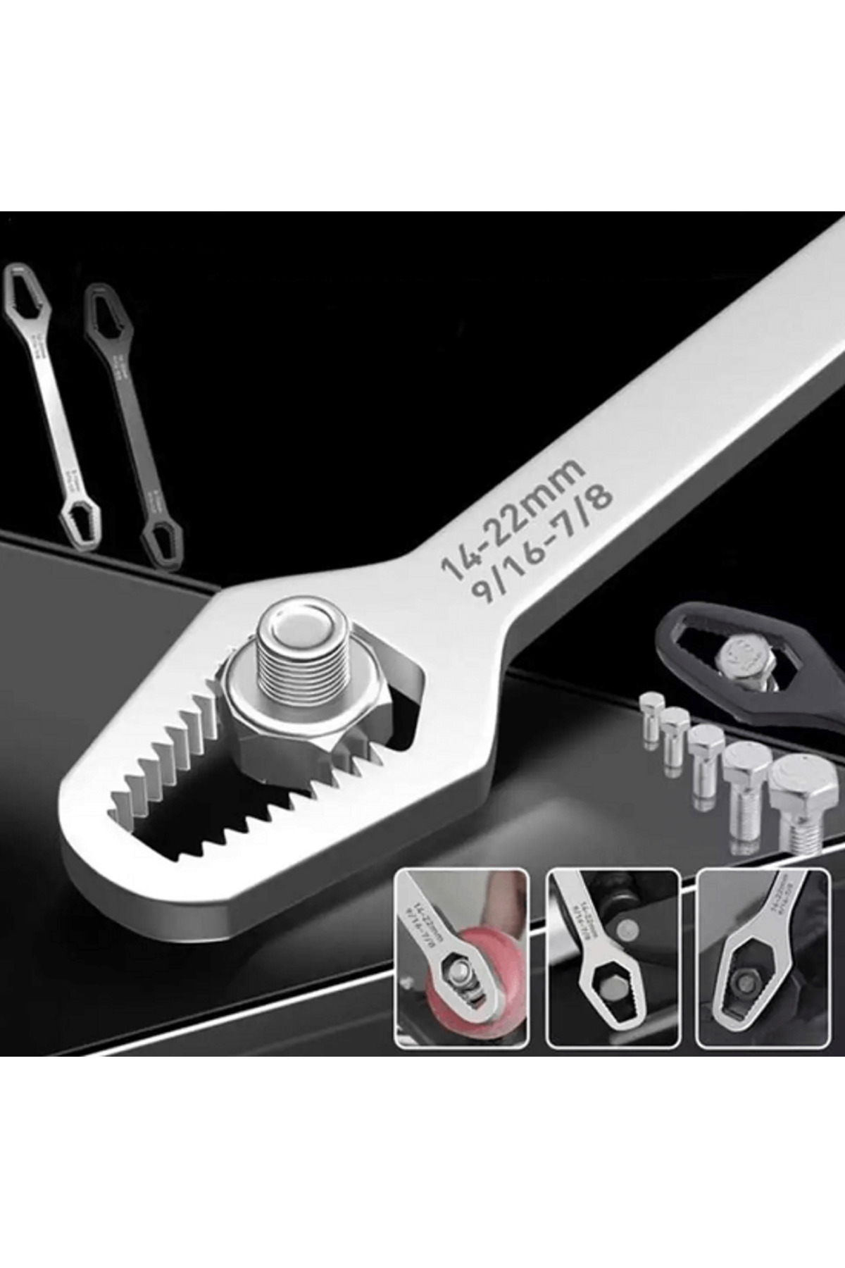 Self-Adjusting Spanner 6-13 14-22 mm