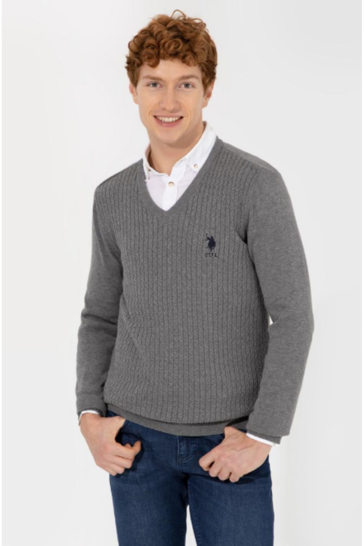 U.S. Polo Assn.-Copy - Men's Basic Sweater 1