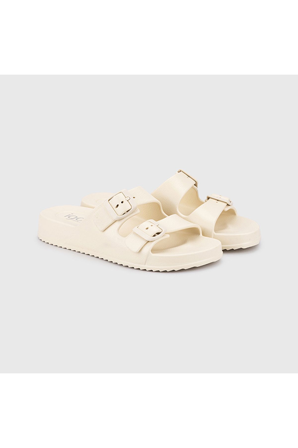 IGOR-HABANA DOUBLE STRAP SANDALS MARFIL /IVORY 3