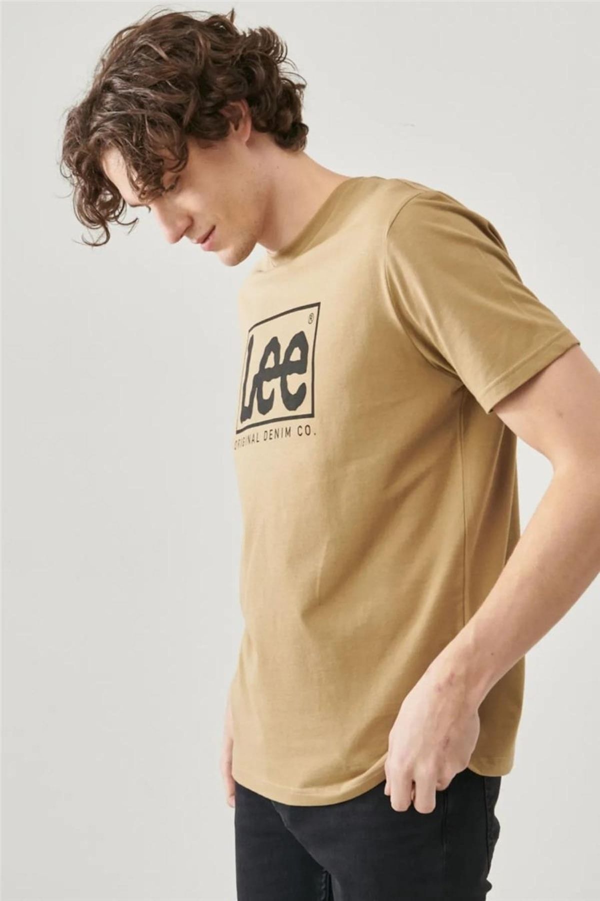 Lee-L68tys56 Clay Men's T-shirt 5