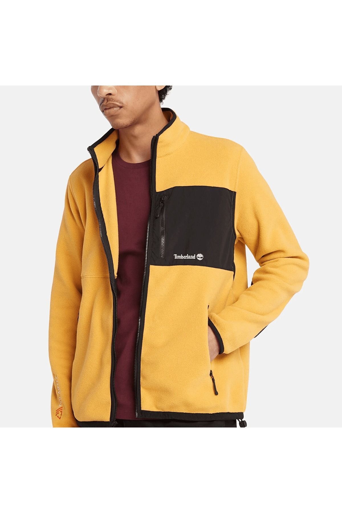 کت چند رنگ مردانه بایگانی فضای باز یقه ایستاده زرد را مجدداً منتشر کنید Timberland