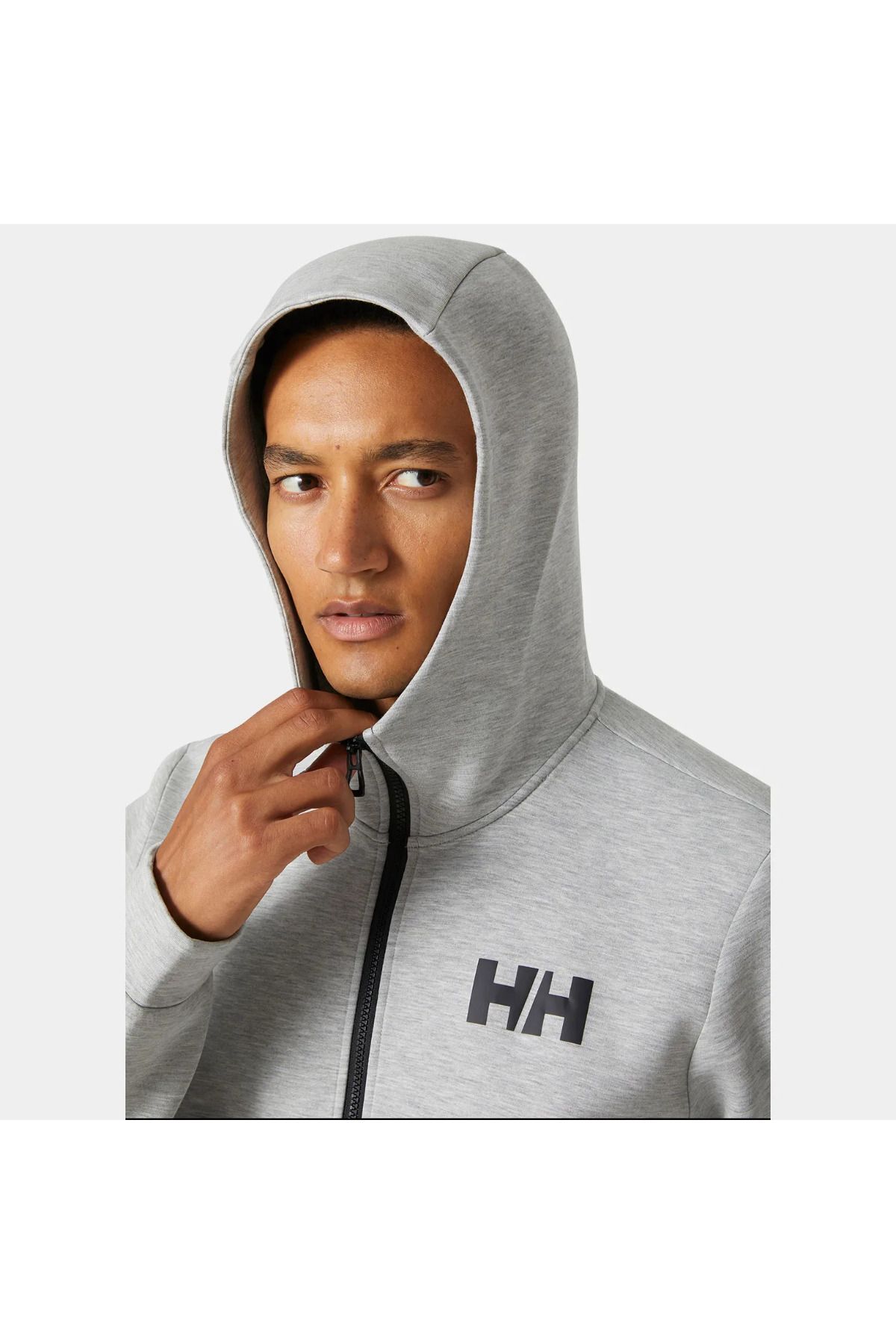 Helly Hansen-Jachetă gri pentru bărbați Hp Ocean Sailing Full Zip 2.0 2