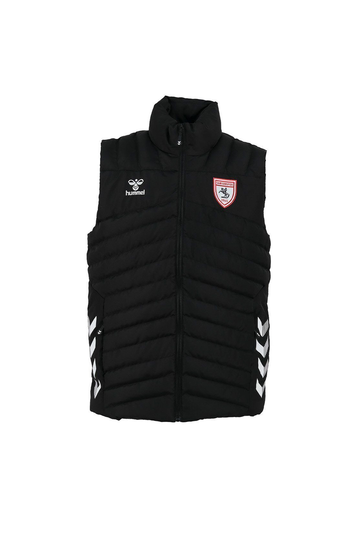 جلیقه یقه ایستاده مشکی مردانه Winner هامل جلیقه hummel