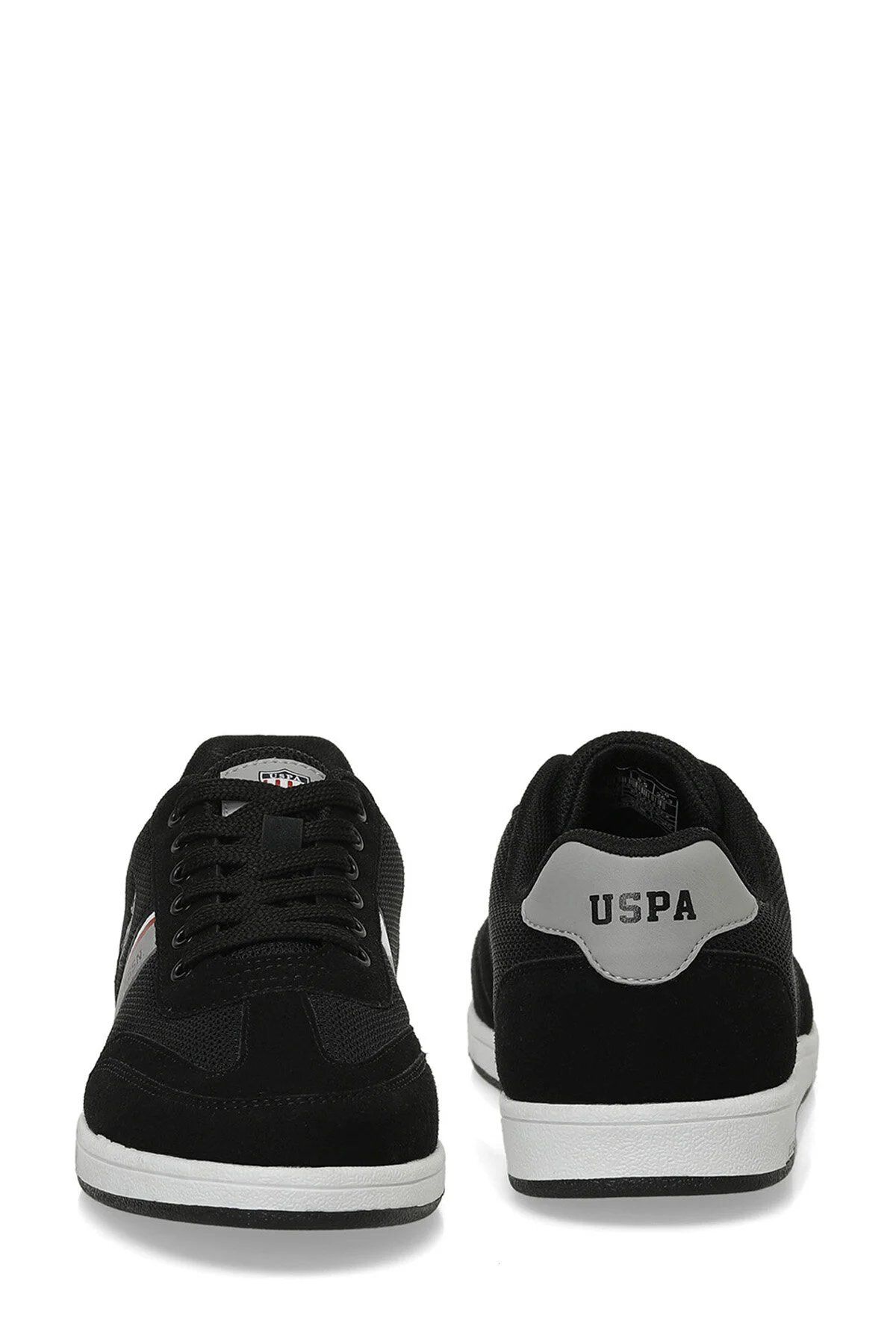 U.S. Polo Assn.-قاعدة. بولو أسن. حذاء رياضي رجالي باللون الأسود من Kares 5