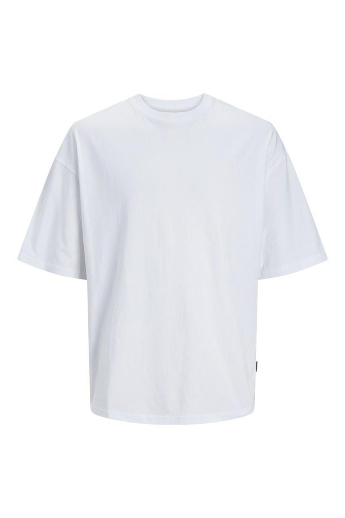 تیشرت جک اند جونز 12253993-Bright Whi