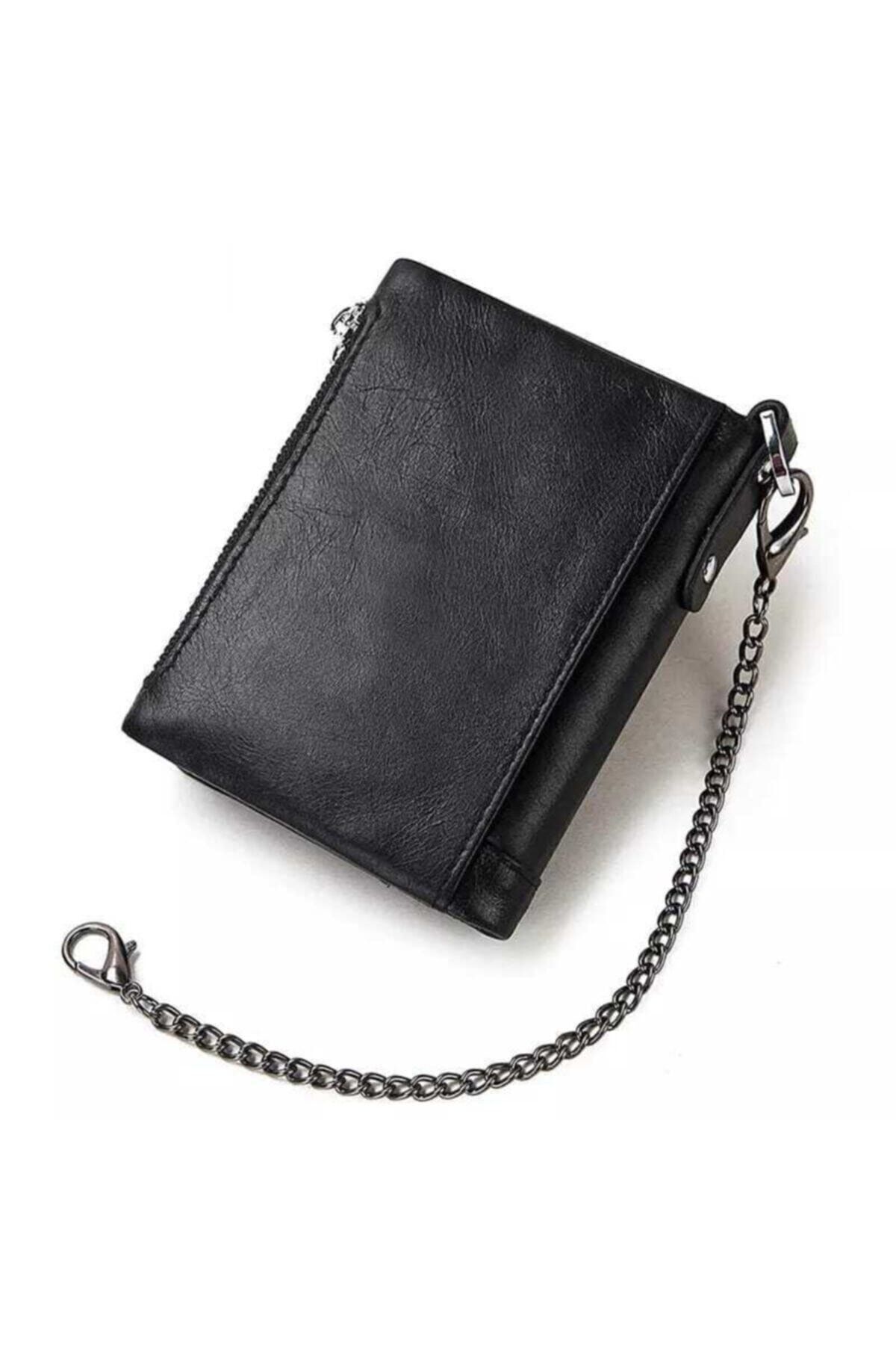 Jeep  Deri Cüzdan Yüzde Yüz Hakiki Deri Rfıd Korumalı - Görsel 4