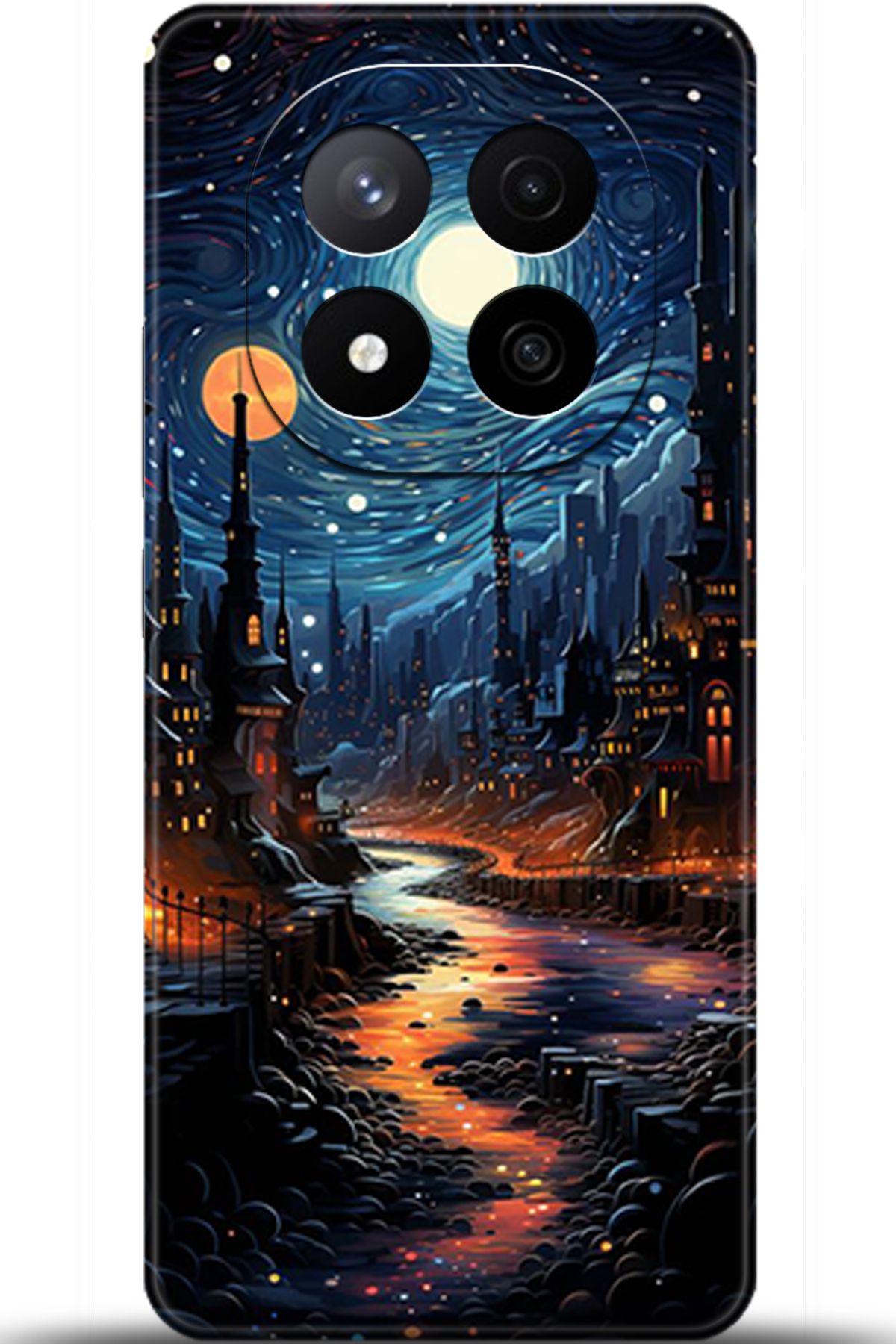 Noprin Xiaomi Redmi Note 14 Pro PLus Kılıf HD Baskılı Kılıf - One Time World 5126