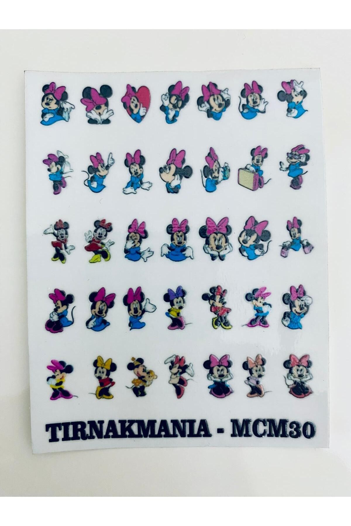 برچسب چسب سه بعدی MCM-30 tırnakmania