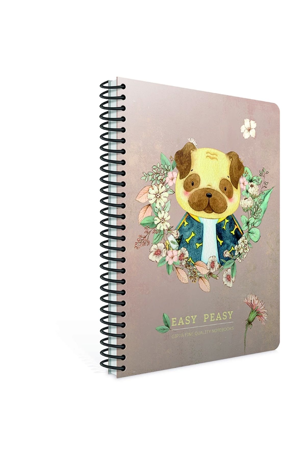Gıpta-A4 Checkered Cut Easy Notes Notebook with Spiral - 100Yp 7