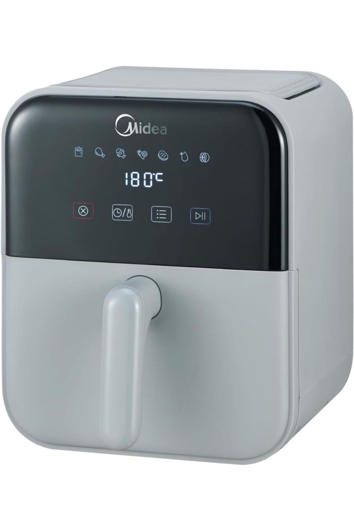 Midea-4L Air Fryer | Digital Touch Control | 1400W  | Temperature Control (200Â°C) | MAD-400T2APH 2