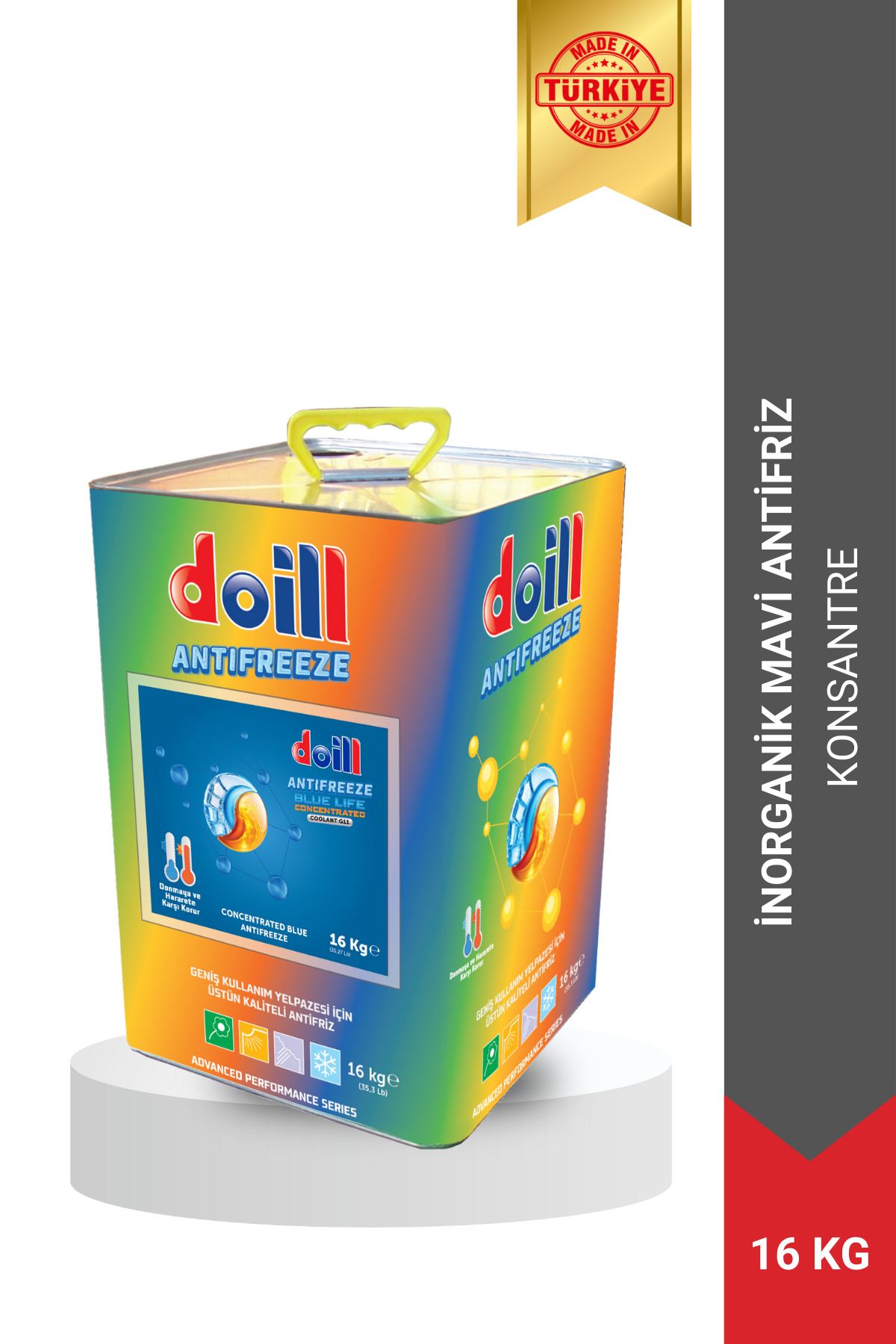 doill Konsantre - Saf 16 Kilogram Mavi Antifriz - G11 (Üretim Yılı: 2025)