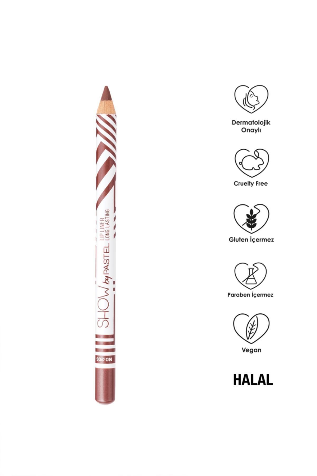 Show by Pastel-Lip Liner 206 - Stylish and Convenient 4
