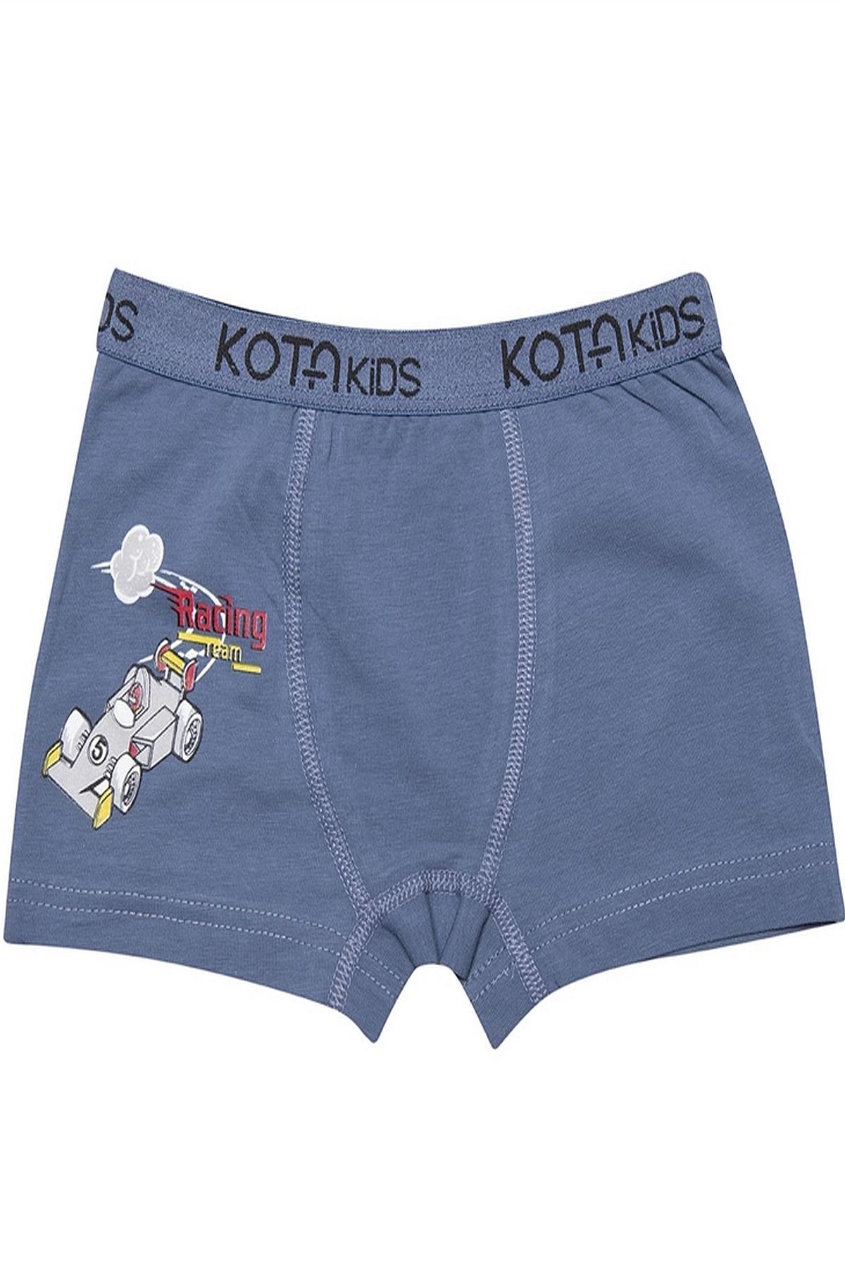 KOTA-Boy's 12-Piece Lycra Boxers - Mixed Pattern and Color 6