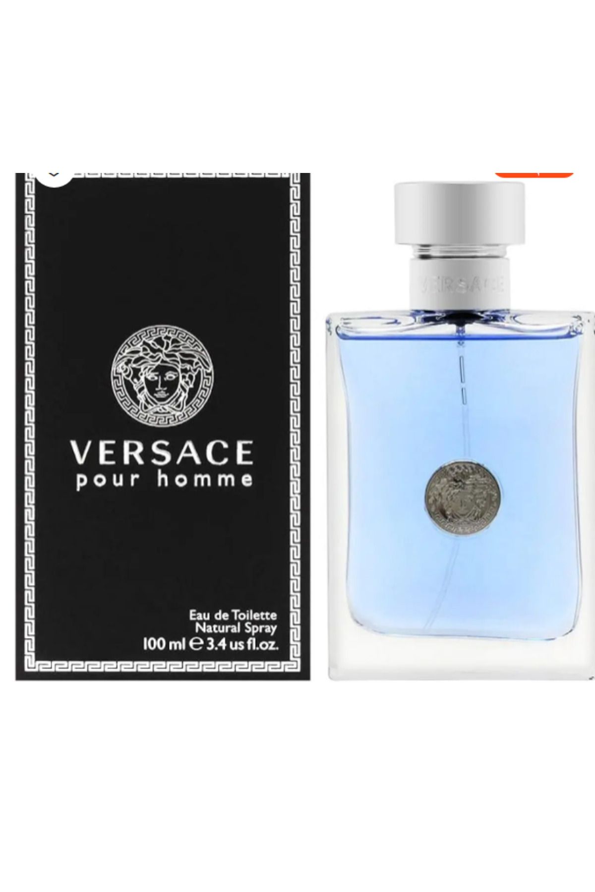 Versace-Pour Homme perfume for men, 100 ml - Eau de Toilette spray 1