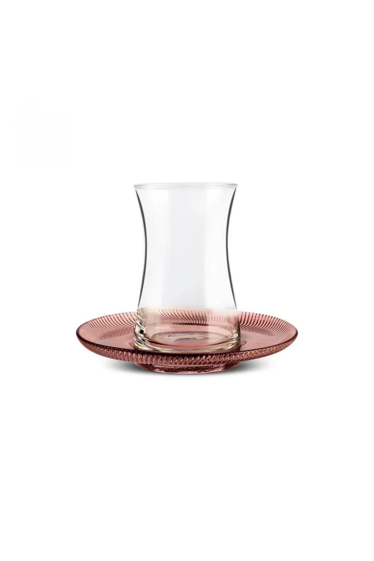 Karaca-Juliet 12-teiliges türkisches Teeset für 6 Personen, Braun 7