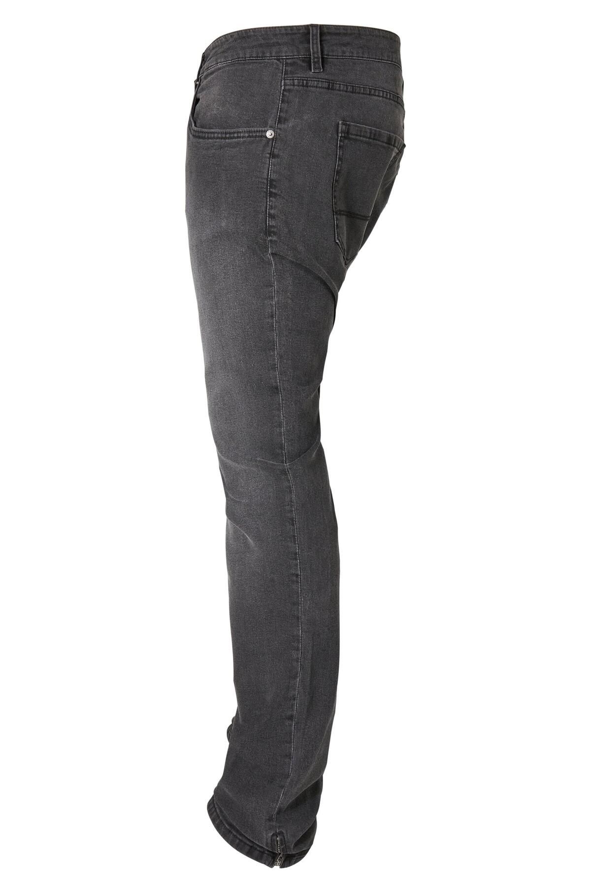 Urban Classics-Herren Slim Fit Zip Jeans 6