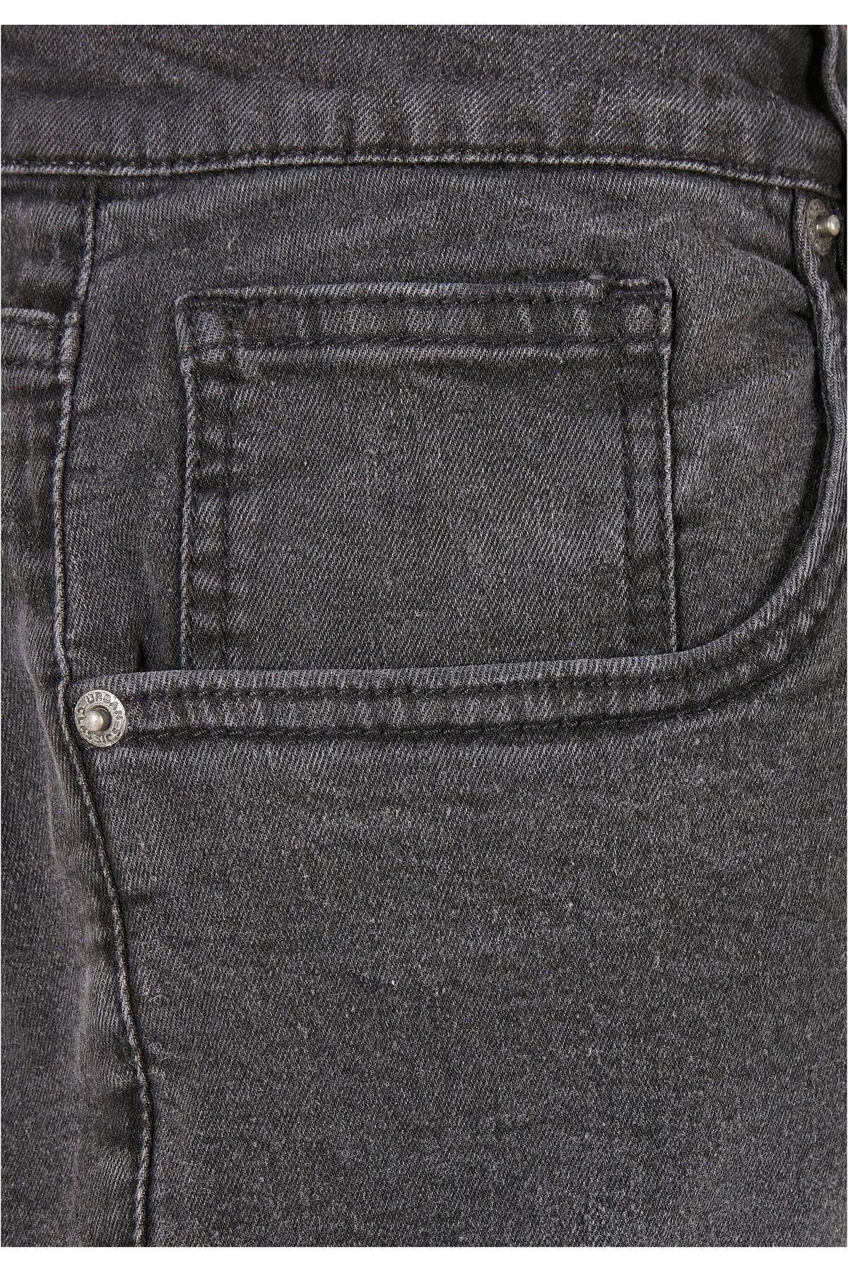 Urban Classics-Herren Slim Fit Zip Jeans 3