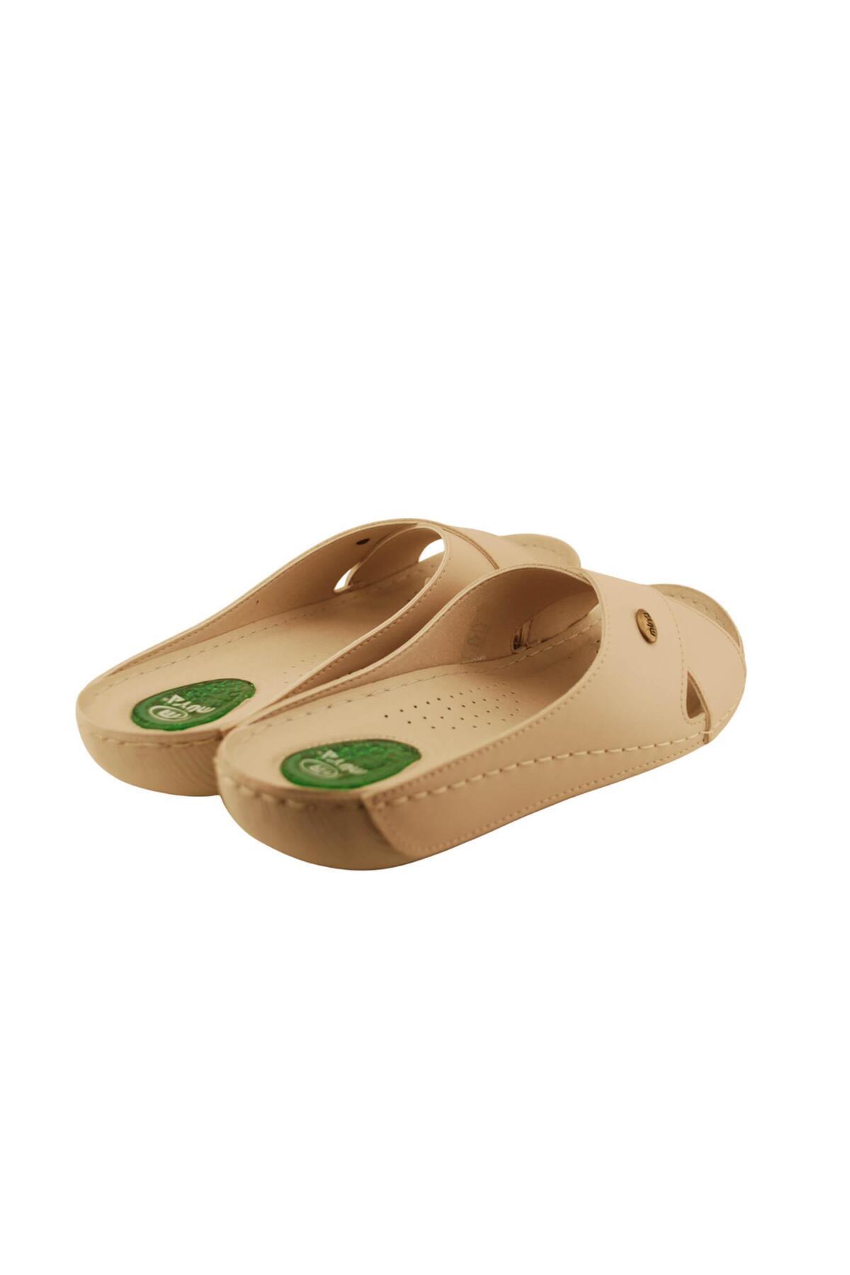 Muya-Papuci de damă Cyrus Anatomical Heel Spur Full Cream 6