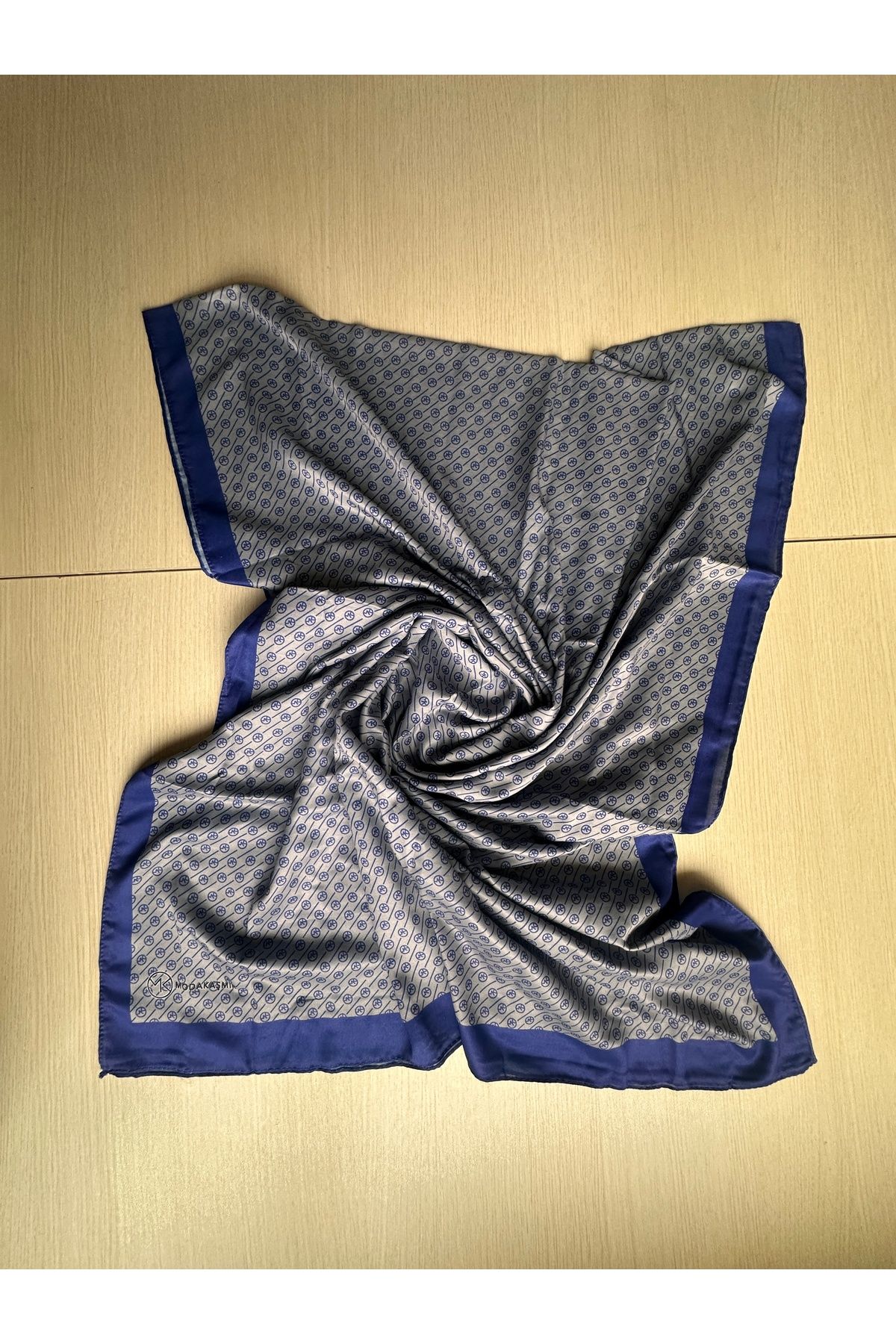 Modakaşmir-Mk Stripe Pattern Soft Shawl 190 X 75 5