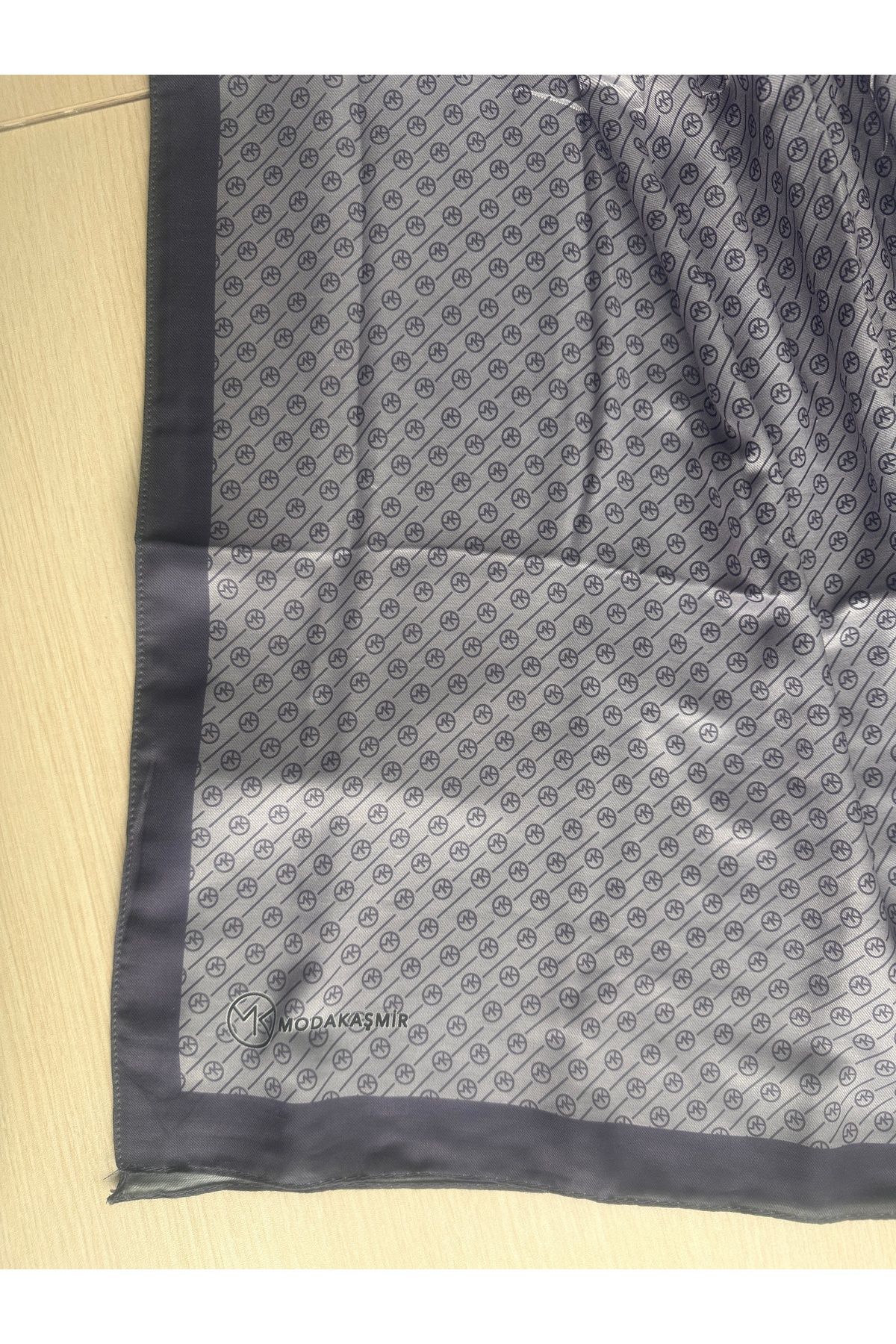 Modakaşmir-Mk Stripe Pattern Soft Shawl 190 X 75 2