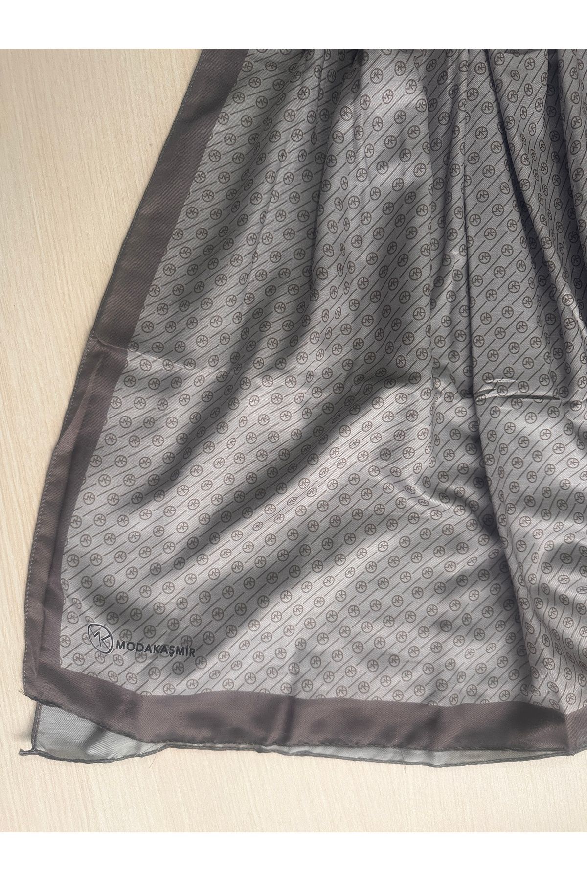 Modakaşmir-Mk Stripe Pattern Soft Shawl 190 X 75 6