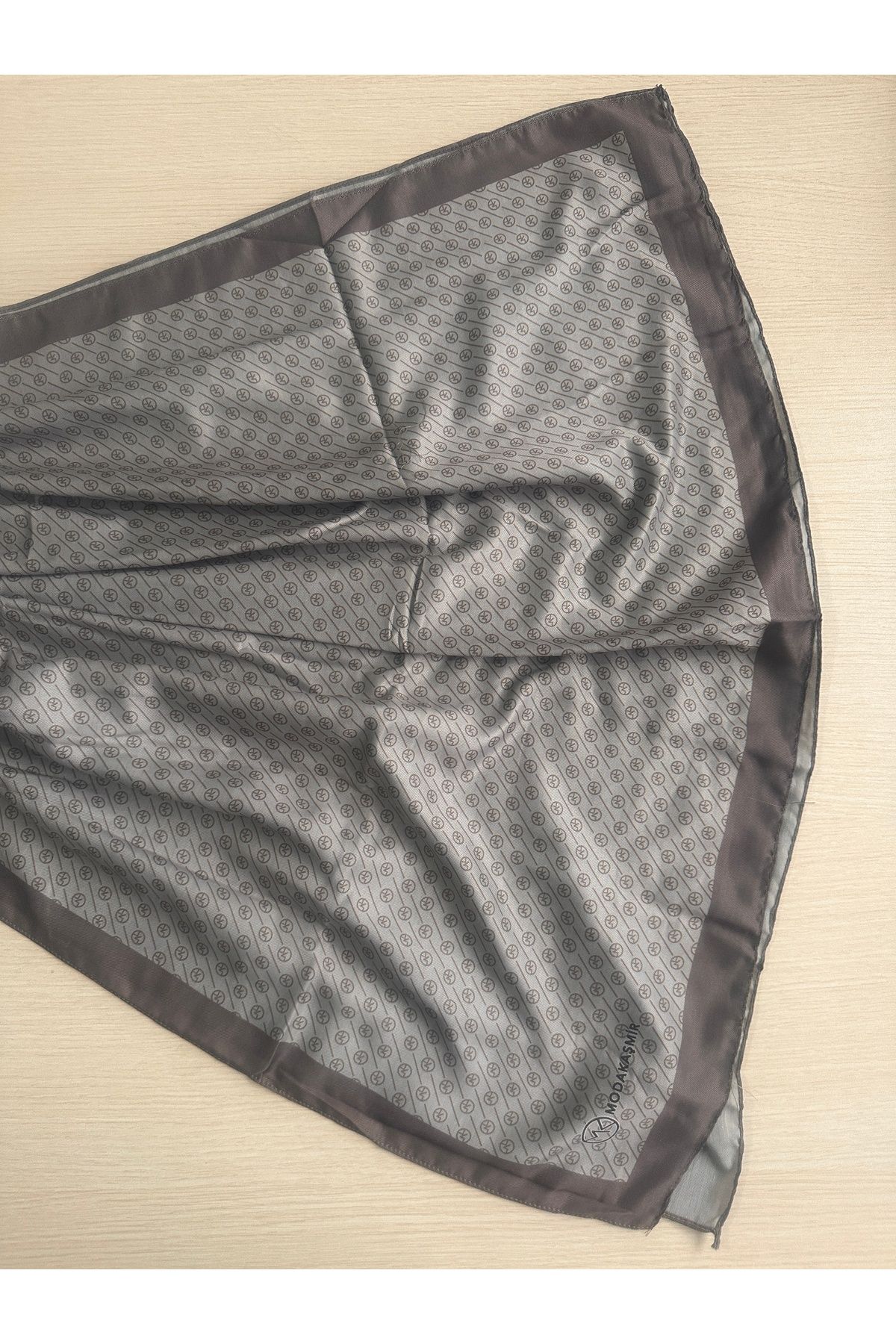 Modakaşmir-Mk Stripe Pattern Soft Shawl 190 X 75 5