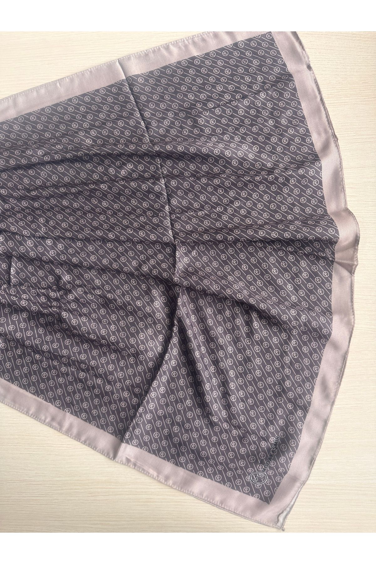 Modakaşmir-Mk Stripe Pattern Soft Shawl 190 X 75 4