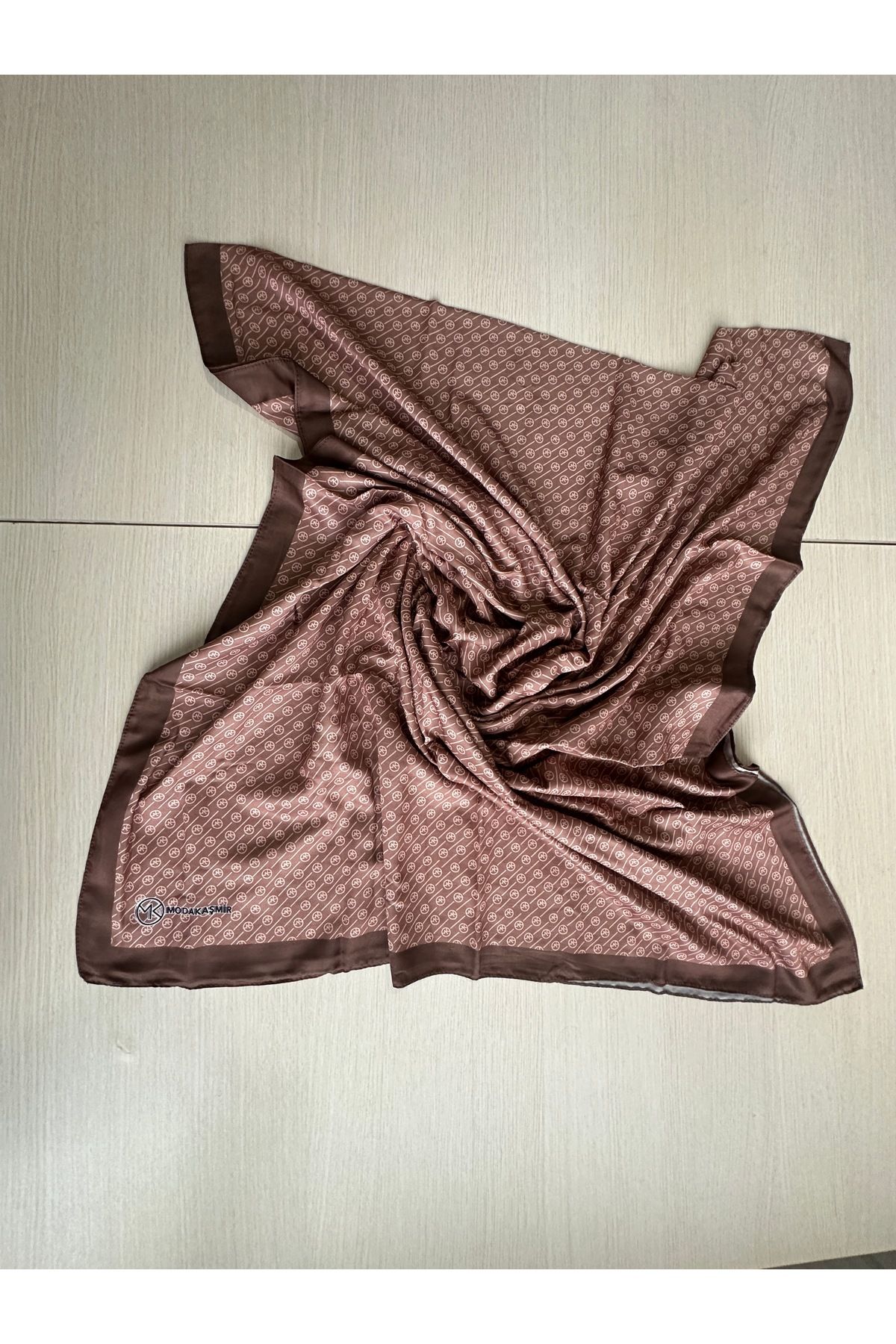 Modakaşmir-Mk Stripe Pattern Soft Shawl 190 X 75 6