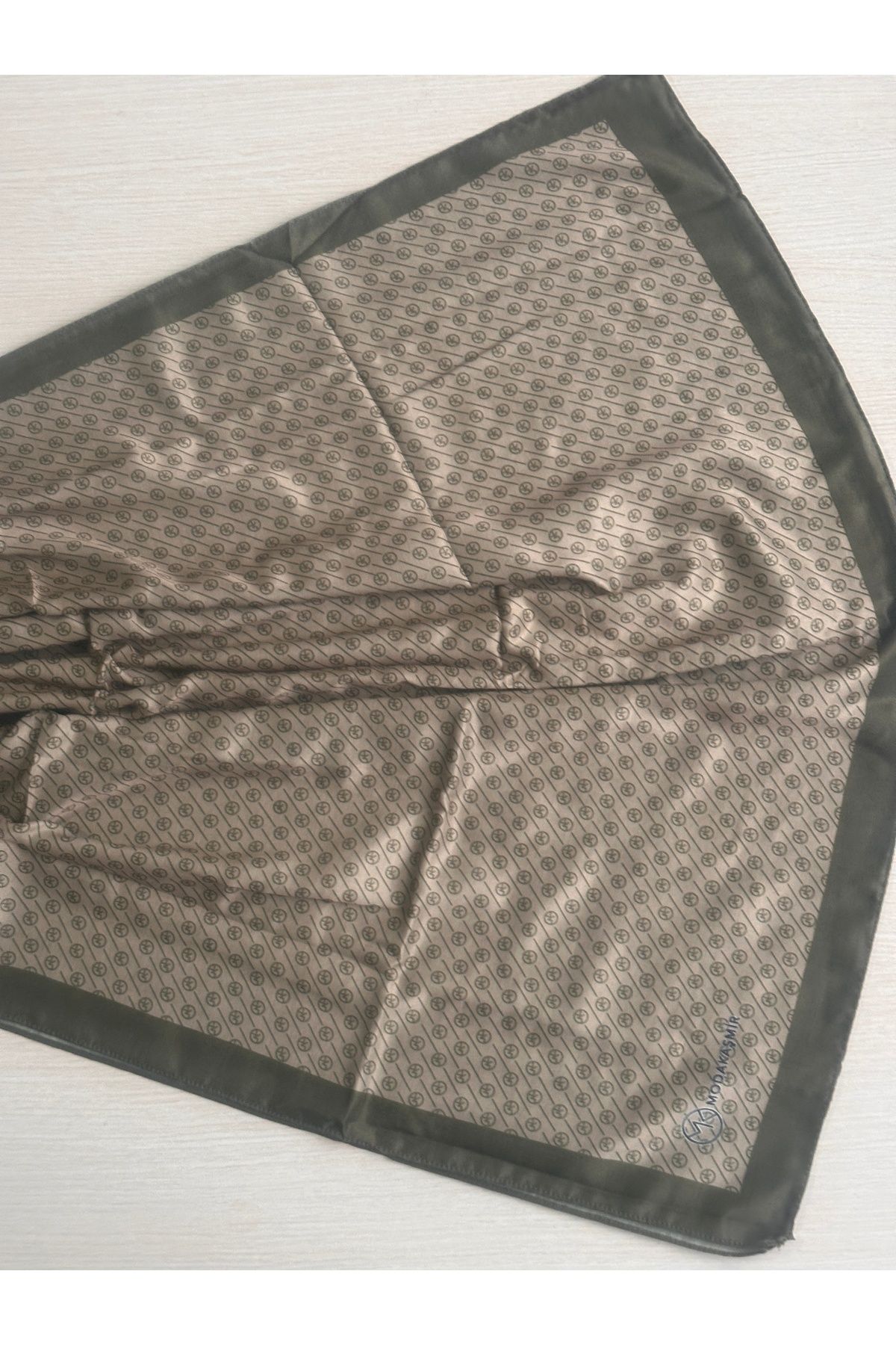 Modakaşmir-Mk Stripe Pattern Soft Shawl 190 X 75 6