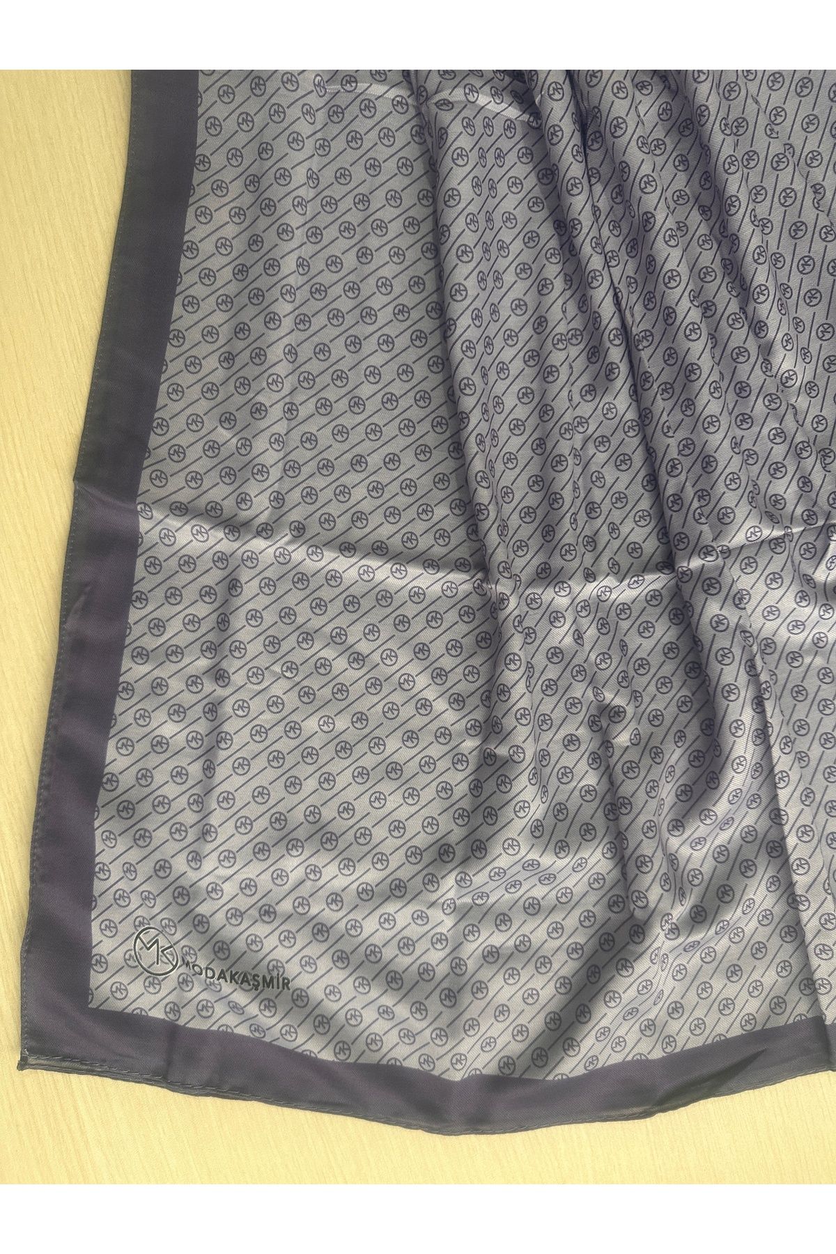 Modakaşmir-Mk Stripe Pattern Soft Shawl 190 X 75 5