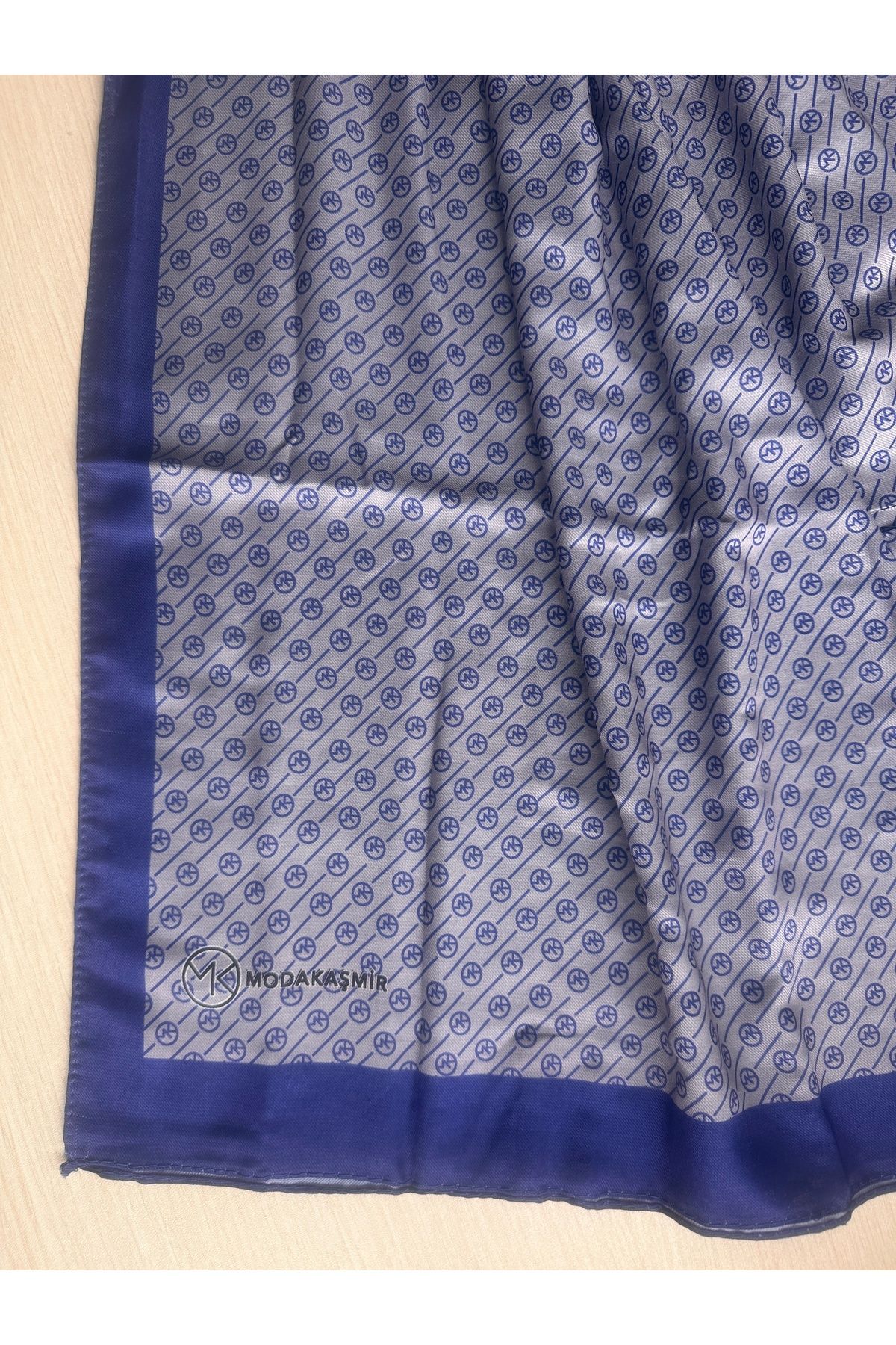 Modakaşmir-Mk Stripe Pattern Soft Shawl 190 X 75 7