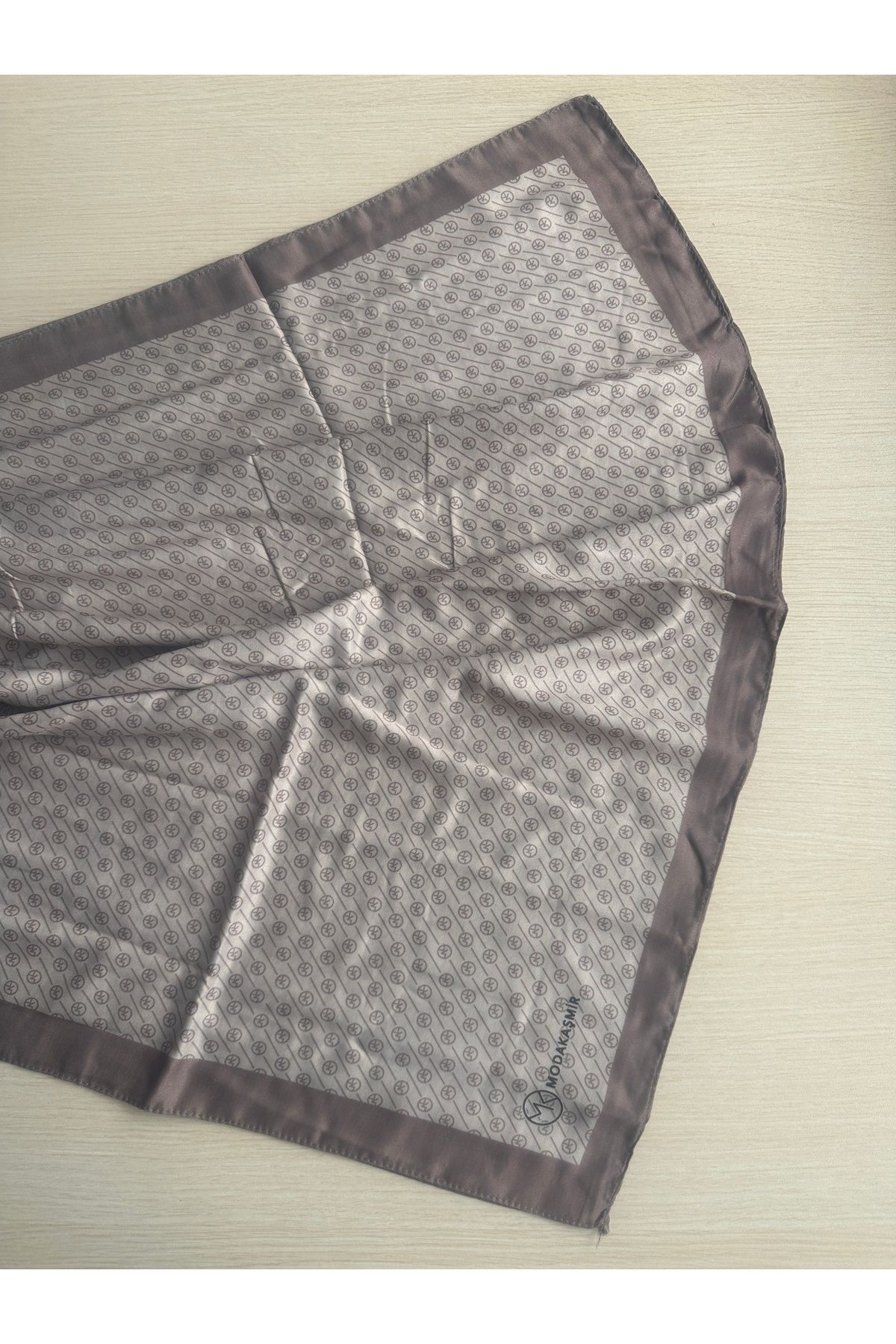 Modakaşmir-Mk Stripe Pattern Soft Shawl 190 X 75 4