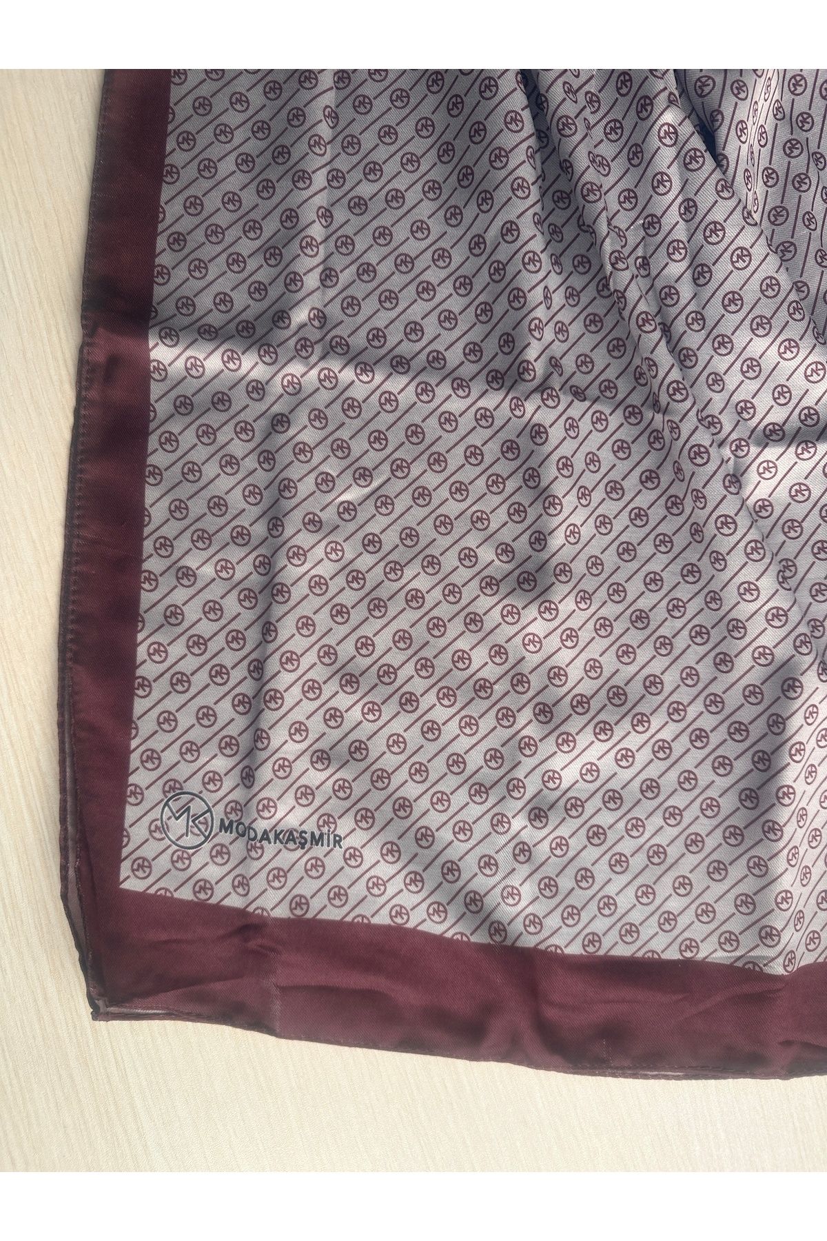 Modakaşmir-Mk Stripe Pattern Soft Shawl 190 X 75 5