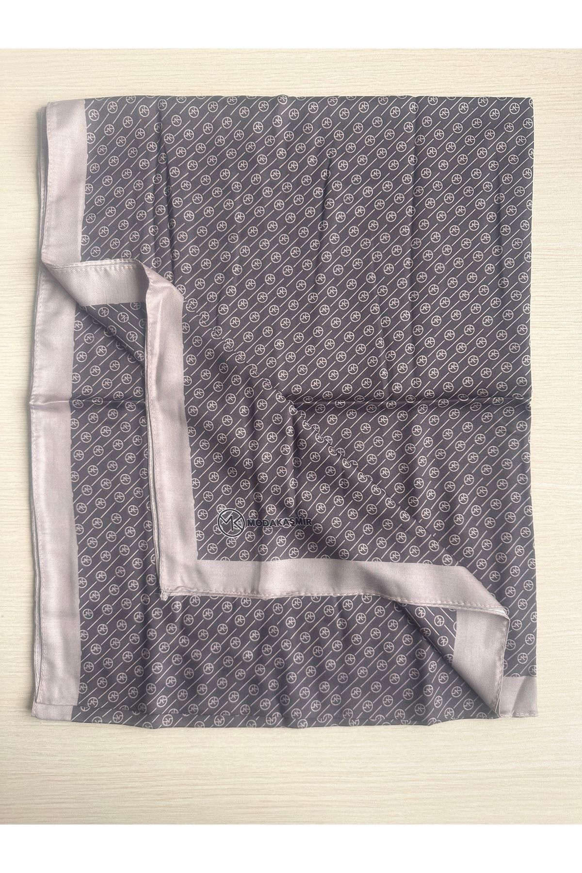 Modakaşmir-Mk Stripe Pattern Soft Shawl 190 X 75 7