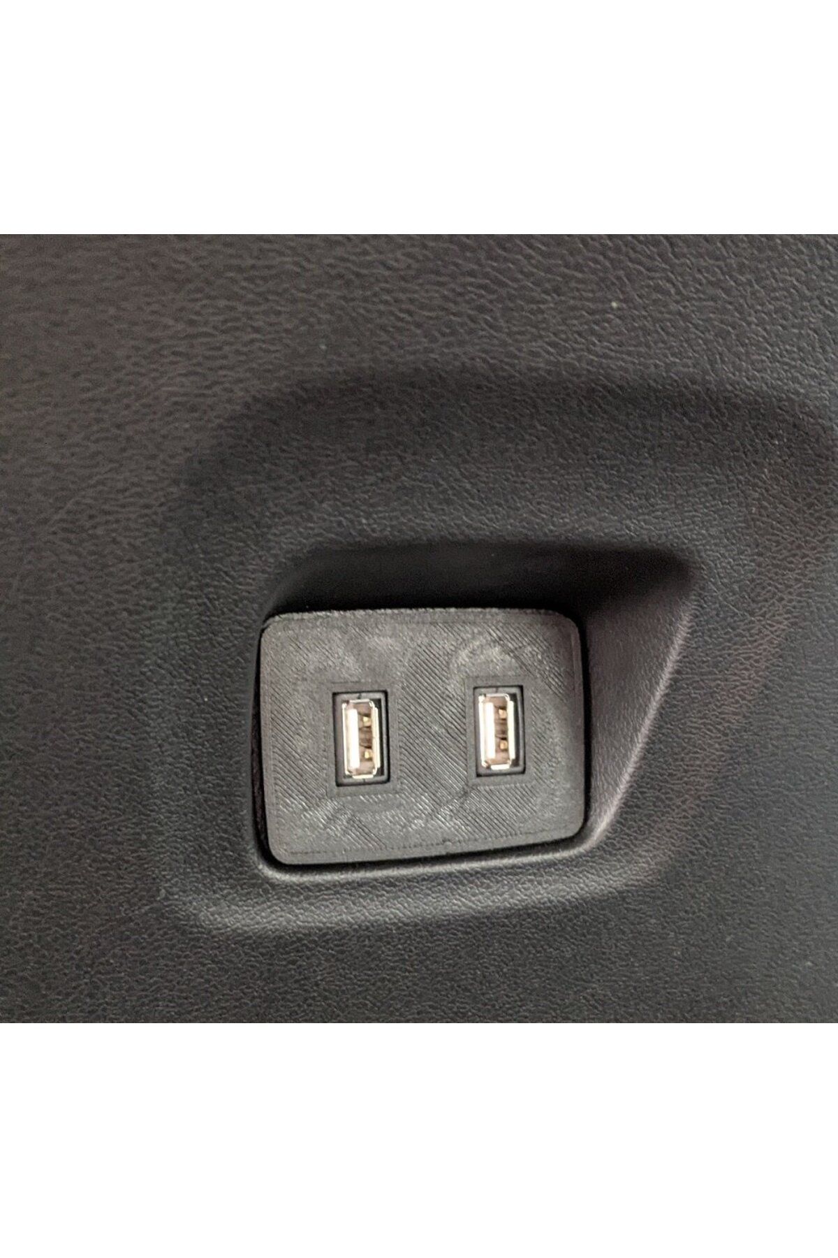 Lucest Citroen Jumper / Ducato için 2x USB konektör kapağı T4921251