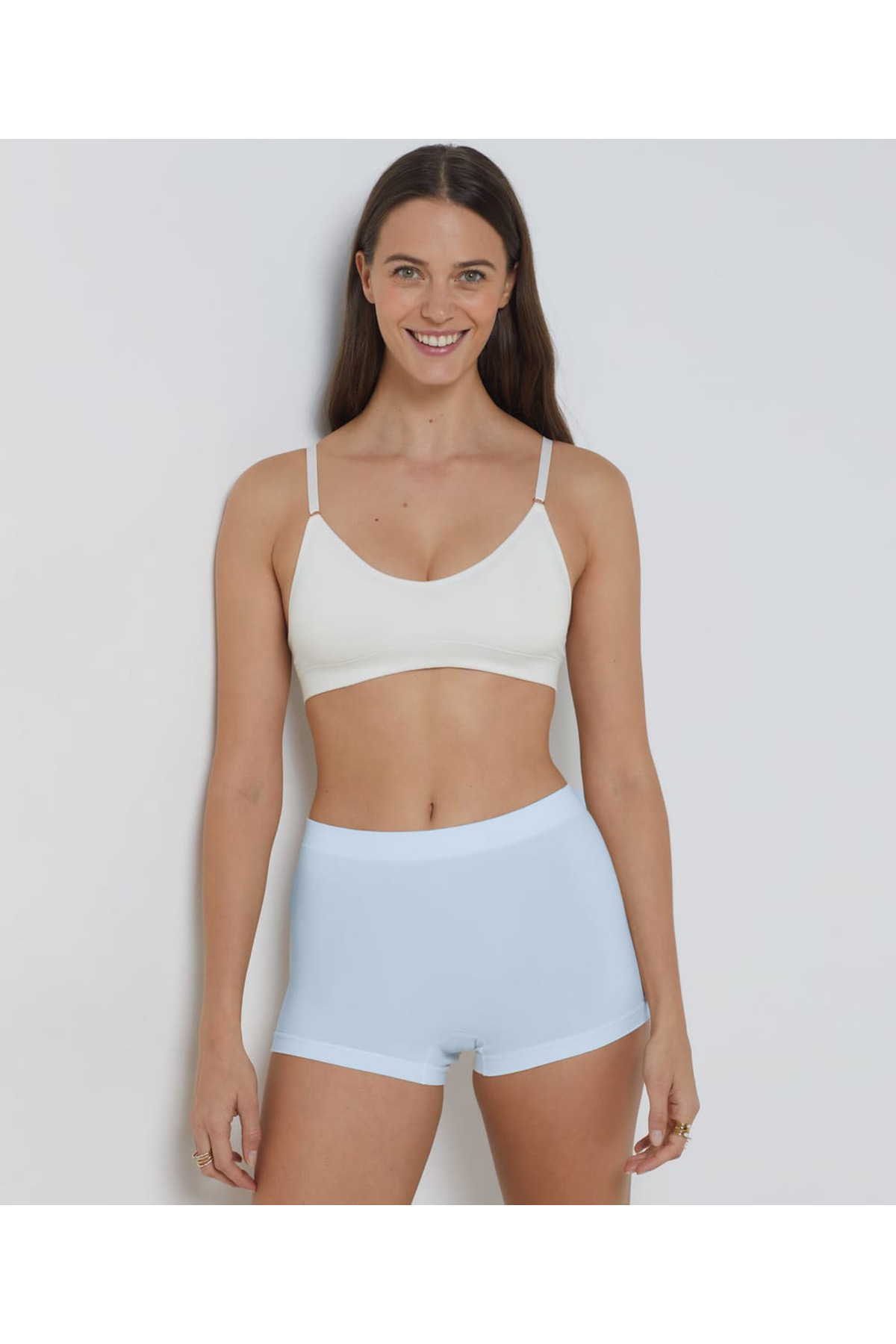 MİSTİRİK-Πλεκτό μπόξερ Moncorno Light Blue - Συσφιγκτικό και Ανυψωτικό Μοντέλο 3