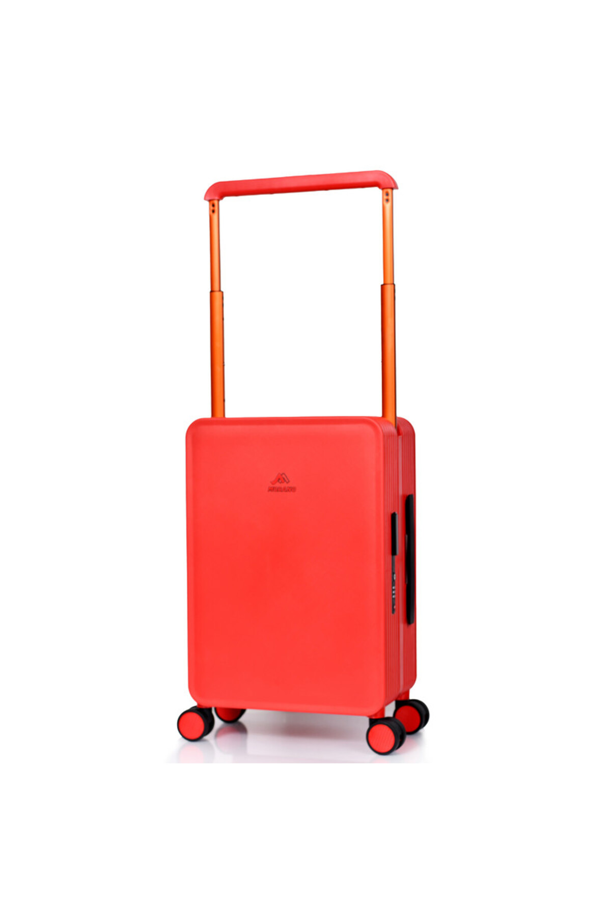 حقيبة سفر محمولة باليد باللون الأحمر مقاس 20 بوصة