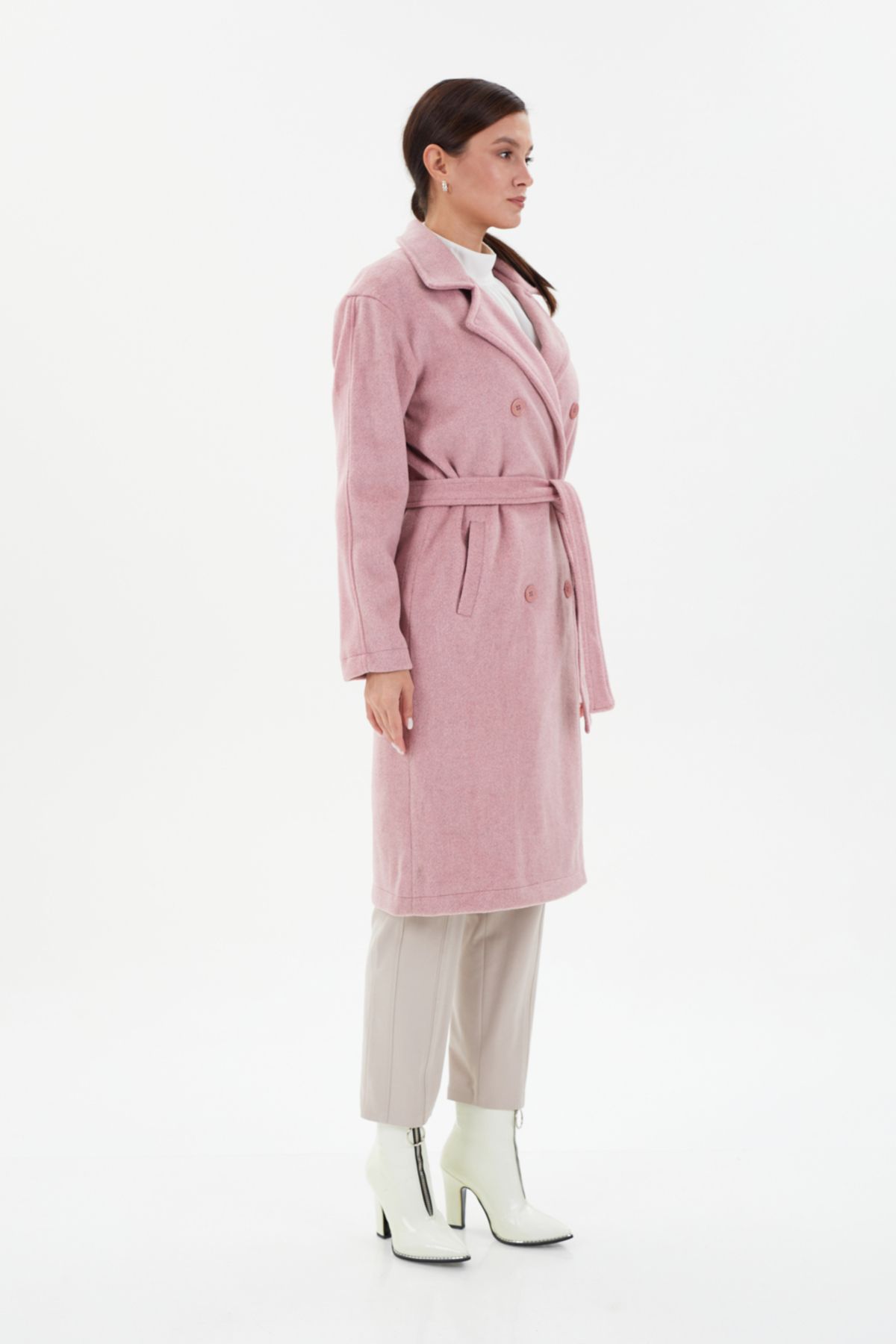 Brendon-Pink Women's Coat - 22W 24001507 3