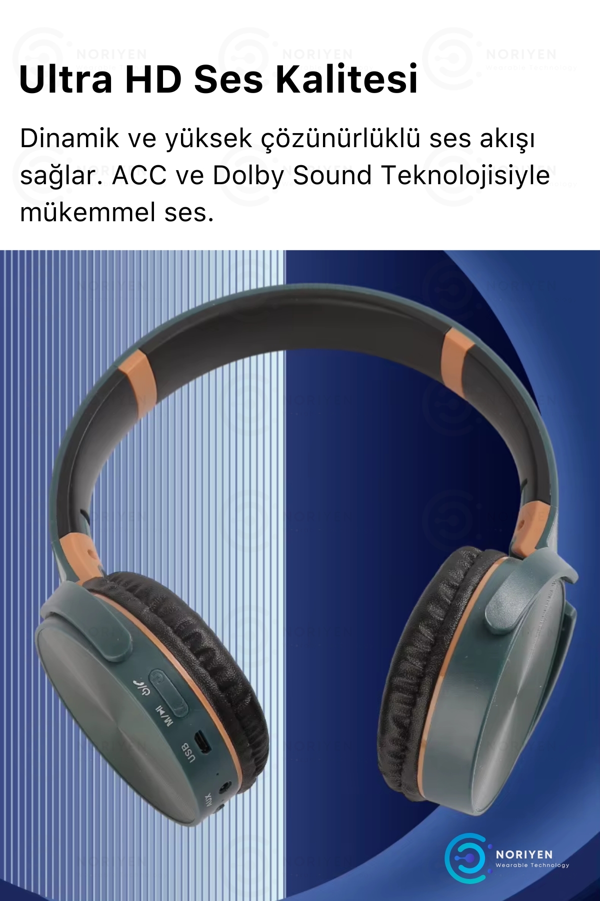 Yeni Nesil JB950 Wireless Bluetooth Extra Bass Mikrofonlu HD Ses Kablosuz Şık Kulaküstü Kulaklık