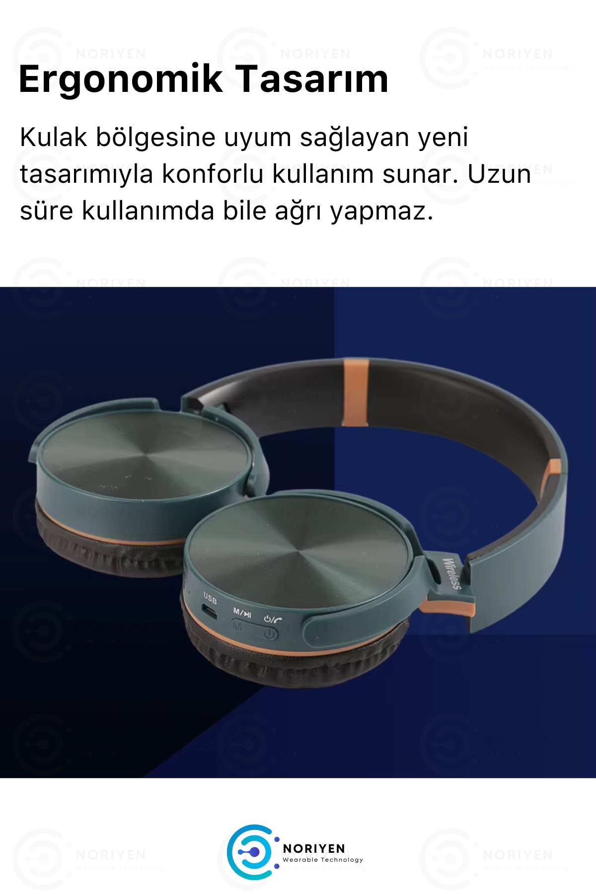 Yeni Nesil JB950 Wireless Bluetooth Extra Bass Mikrofonlu HD Ses Kablosuz Şık Kulaküstü Kulaklık
