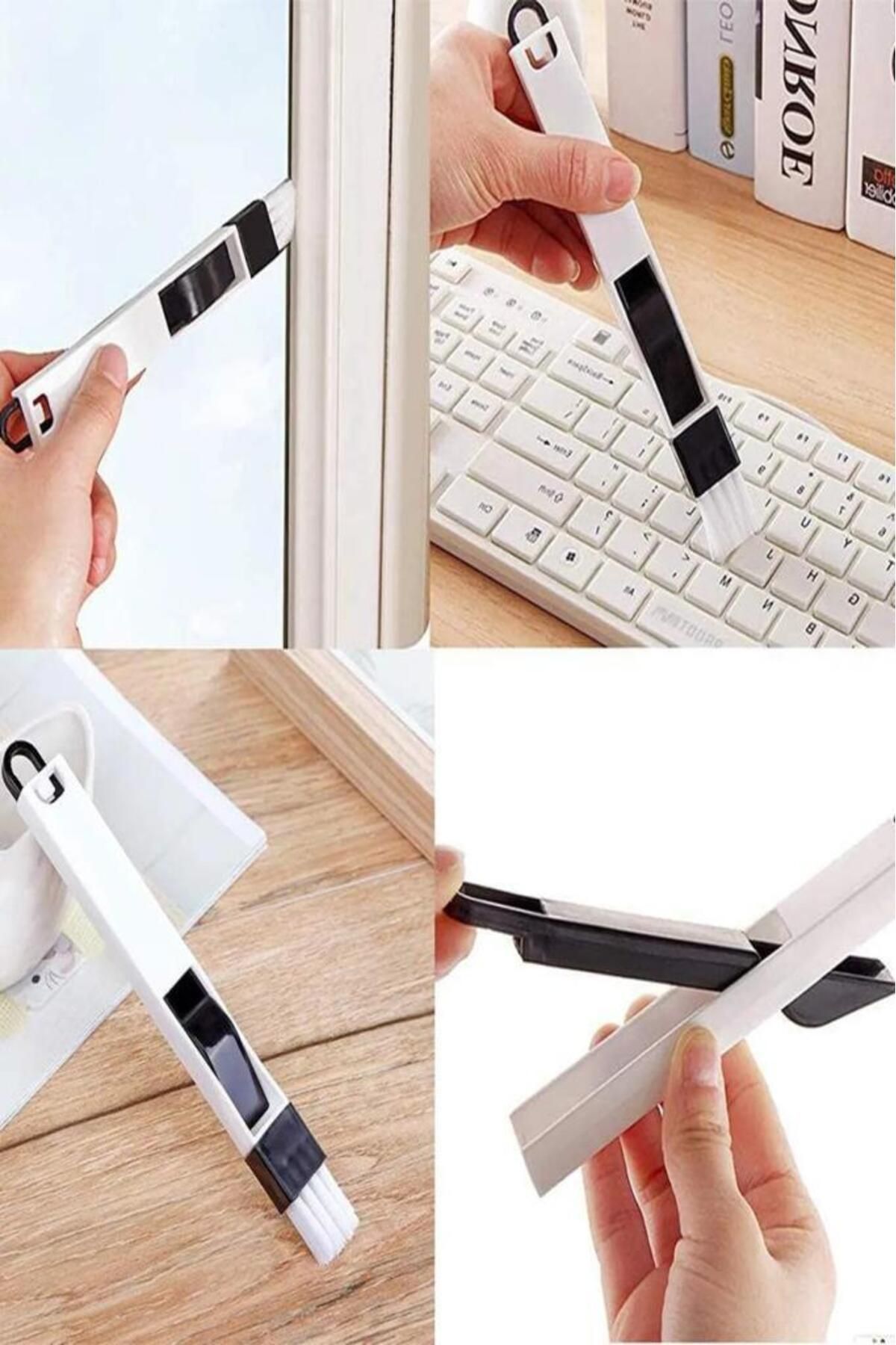 jetfast-1Pc Multifunction Computer Cleaning Brush - with Keyboard Window, Cooker, Corner Dust Shovel 4