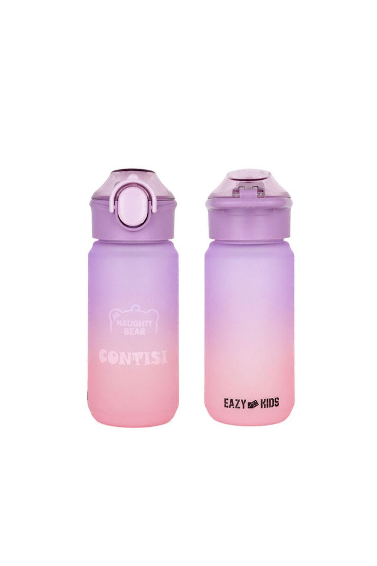 Eazy Kids-Water Bottle 500ml wt Handle - Purple 6