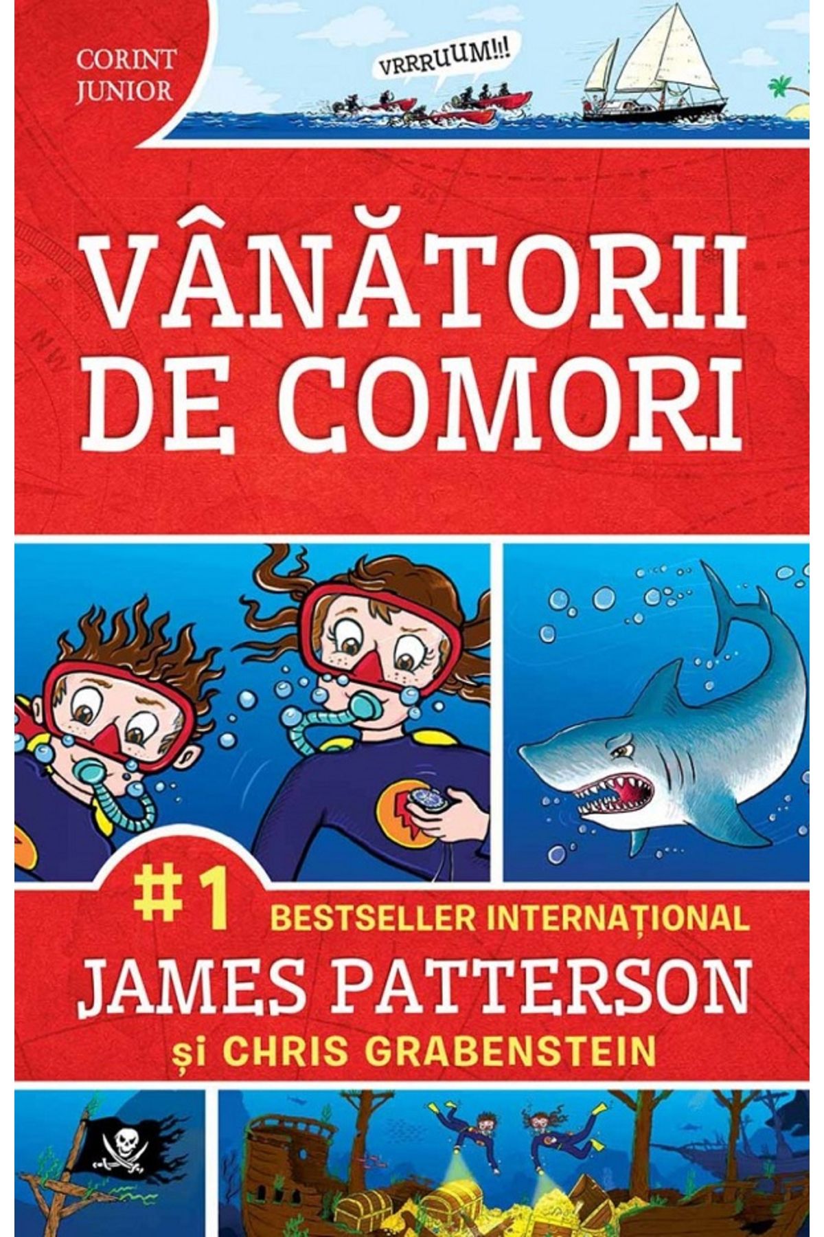 Corint Vanatorii De Comori Vol. 1 2020 - James Patterson Chris Grabenstein - One Size