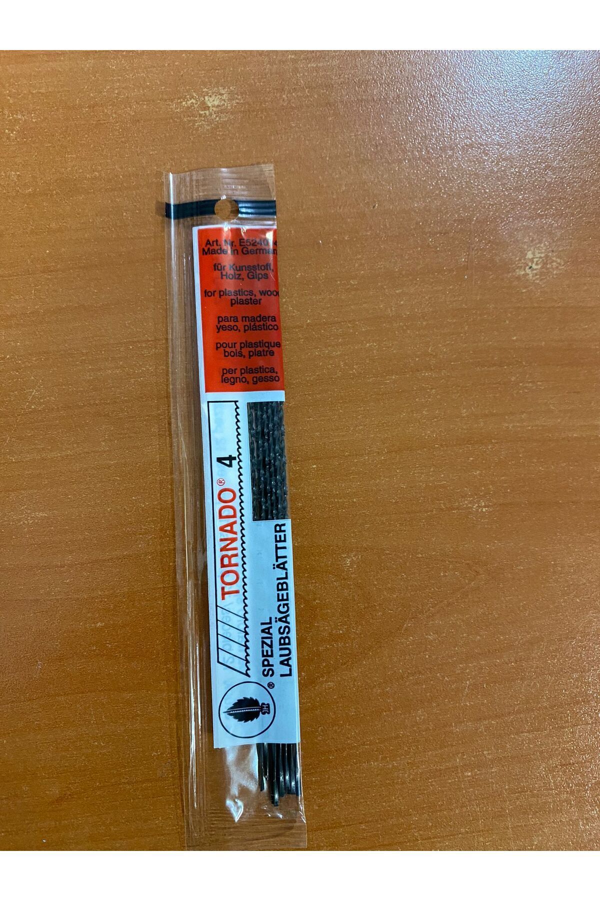 Eberle Tornado Yuvarlak Ahşap Kıl Testere Ucu No 4  paket 12 li
