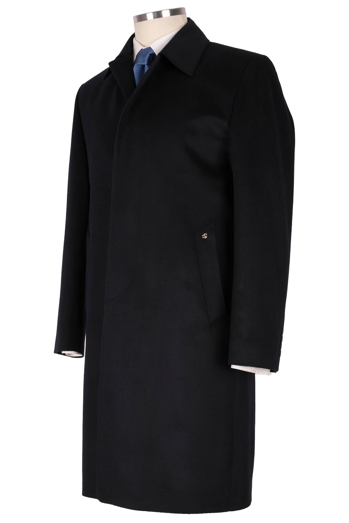 BLU  Nepal Kaşmir Klasik Palto - Görsel 3