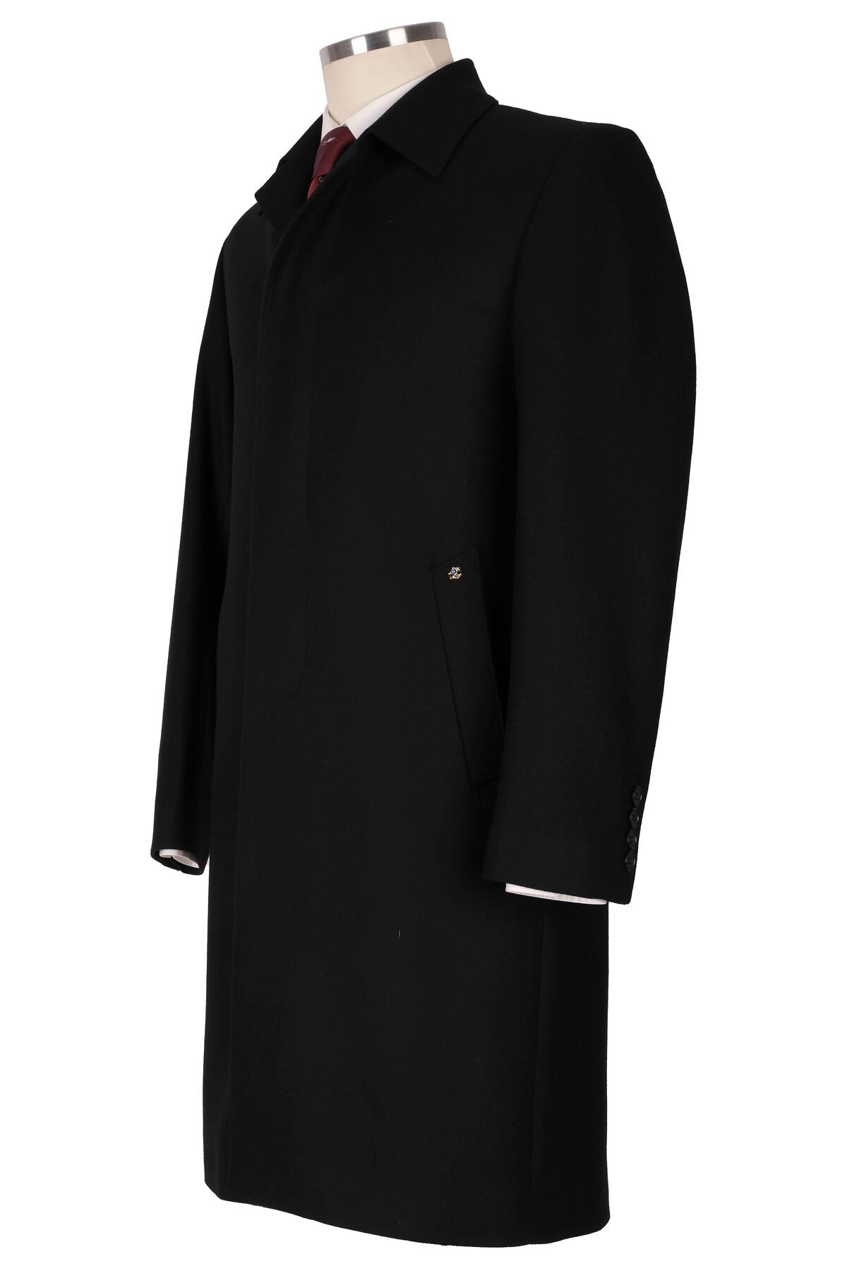 BLU  Klasik Yün Palto - Görsel 2