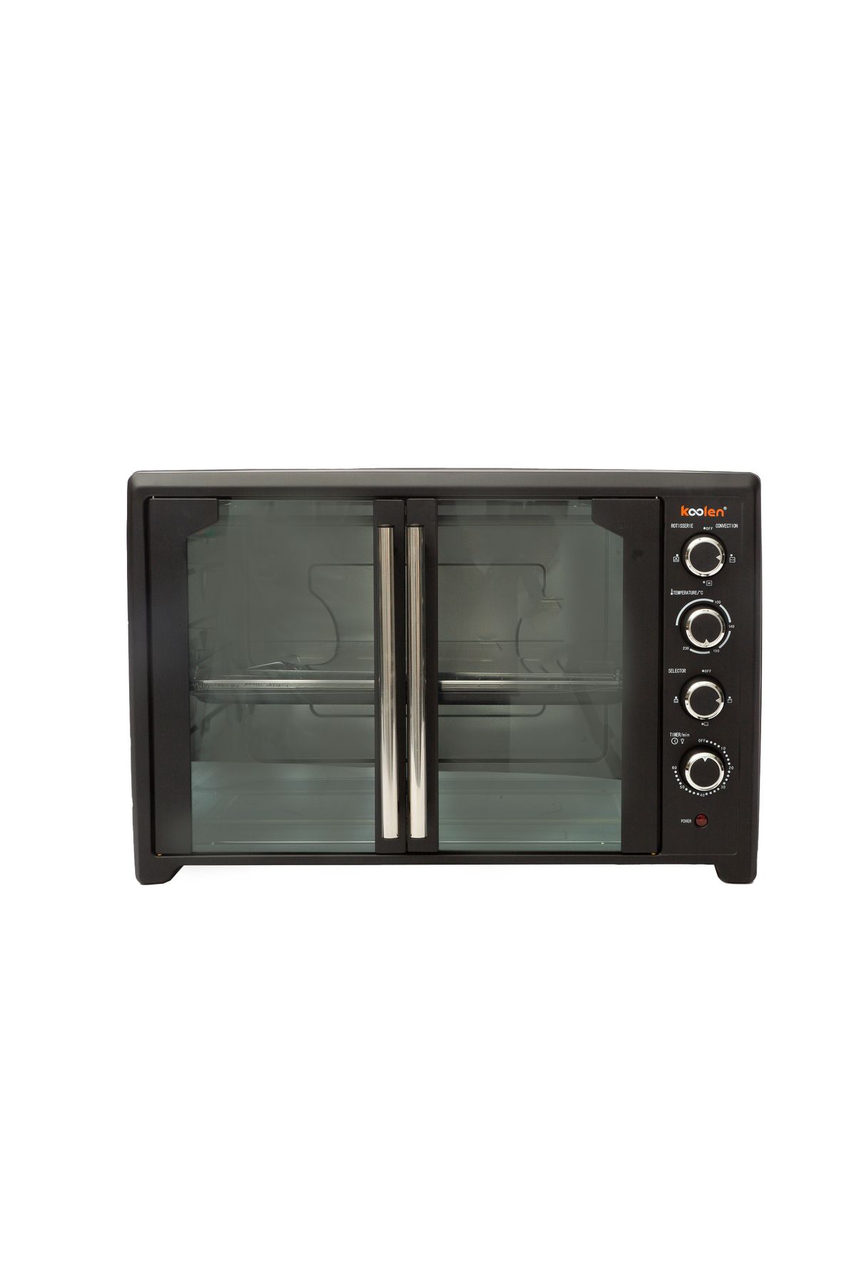 Koolen-ELECTRIC OVEN FRENCH DOOR 2800W 75L BLACK 2
