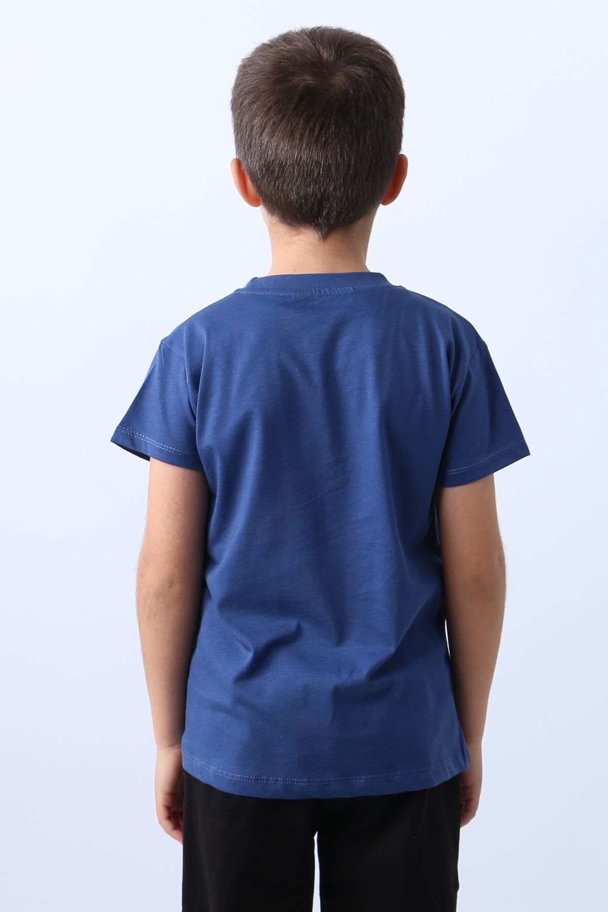 HÇM-Boy's Tee Shirt Stay Cool Printed Cycling Collar F18 3