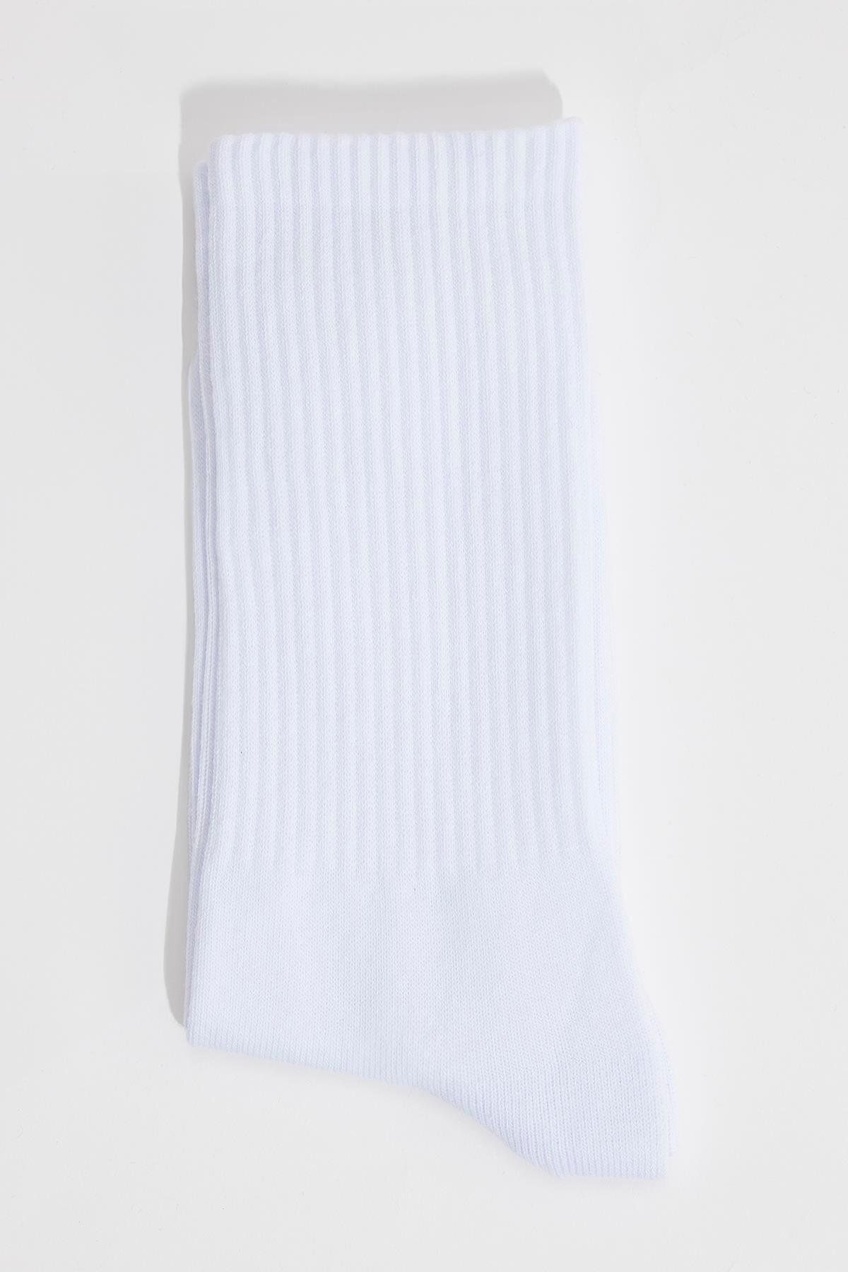 Tudors-Unisex Striped College Tennis Socks 1